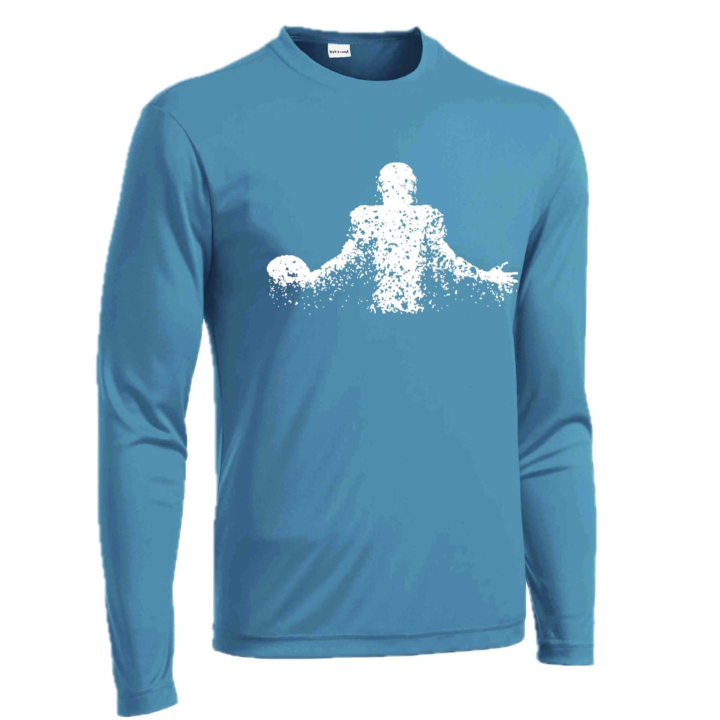 Coming Alive Football | Men's Long Sleeve Football Shirt | 100% Polyester
