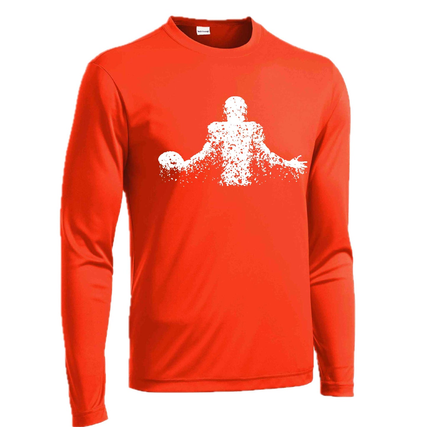 Coming Alive Football | Men's Long Sleeve Football Shirt | 100% Polyester