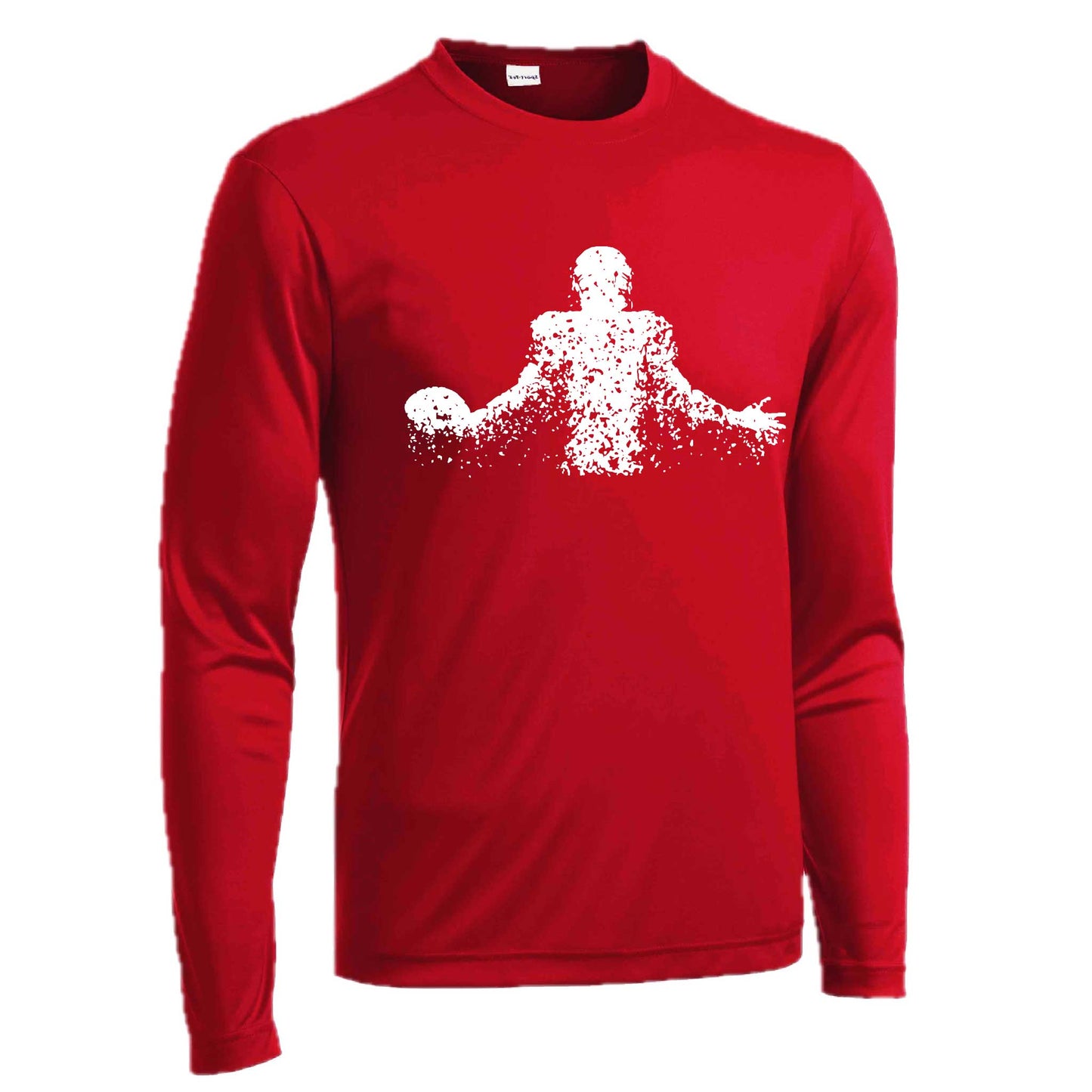 Coming Alive Football | Men's Long Sleeve Football Shirt | 100% Polyester