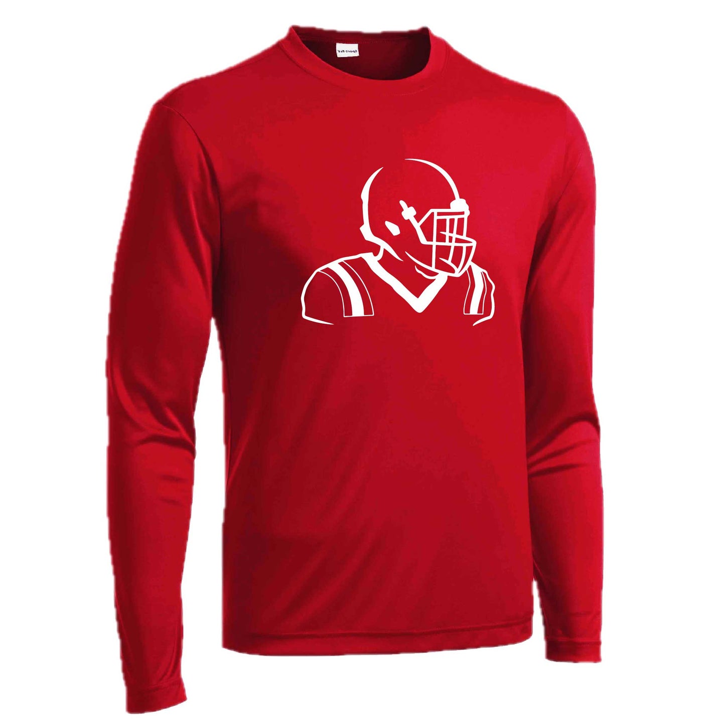 Football Player | Men's Long Sleeve Football Shirt | 100% Polyester