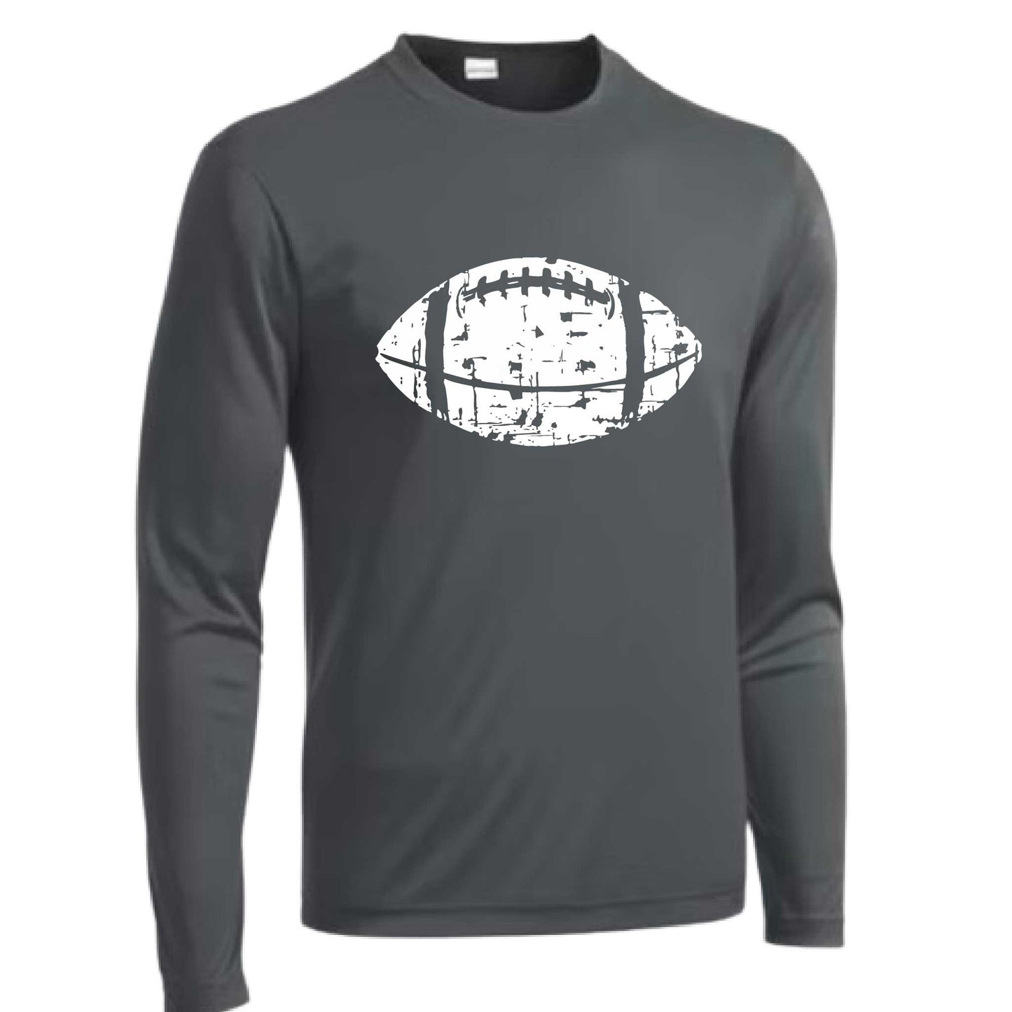 Football Scramble | Men's Long Sleeve Football Shirt | 100% Polyester