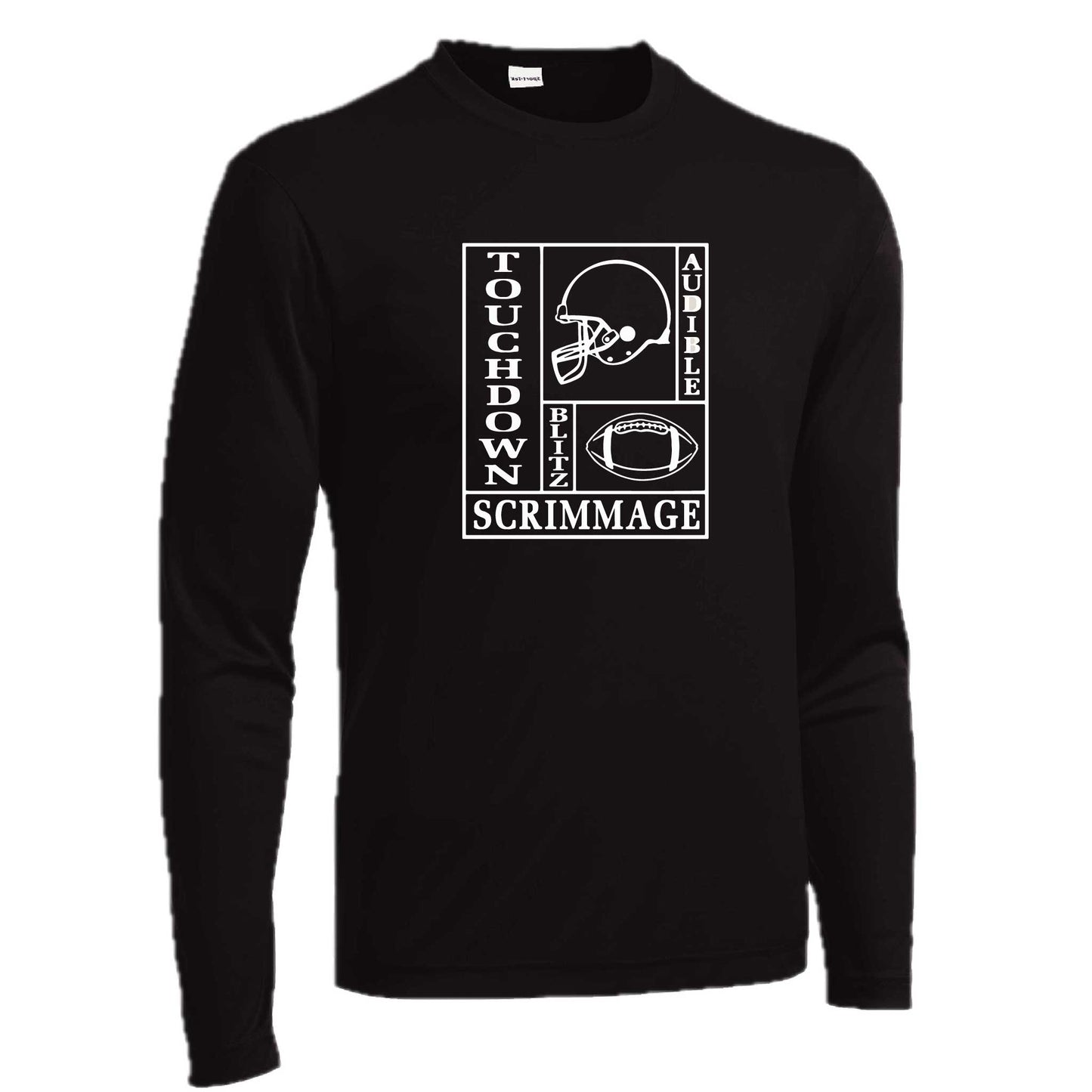 Football Zone | Men's Long Sleeve Football Shirt | 100% Polyester
