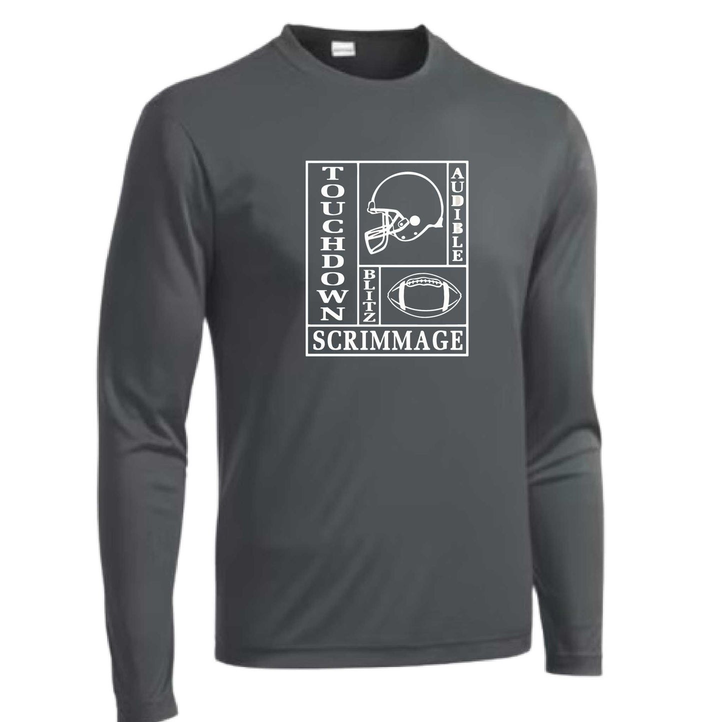 Football Zone | Men's Long Sleeve Football Shirt | 100% Polyester