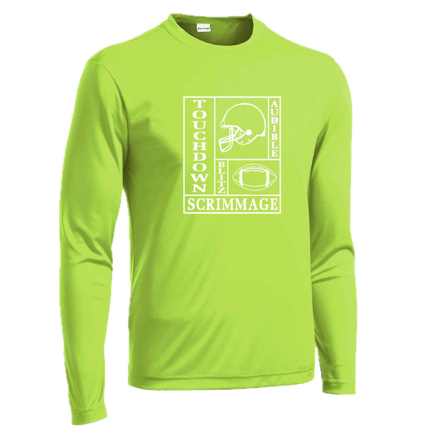 Football Zone | Men's Long Sleeve Football Shirt | 100% Polyester