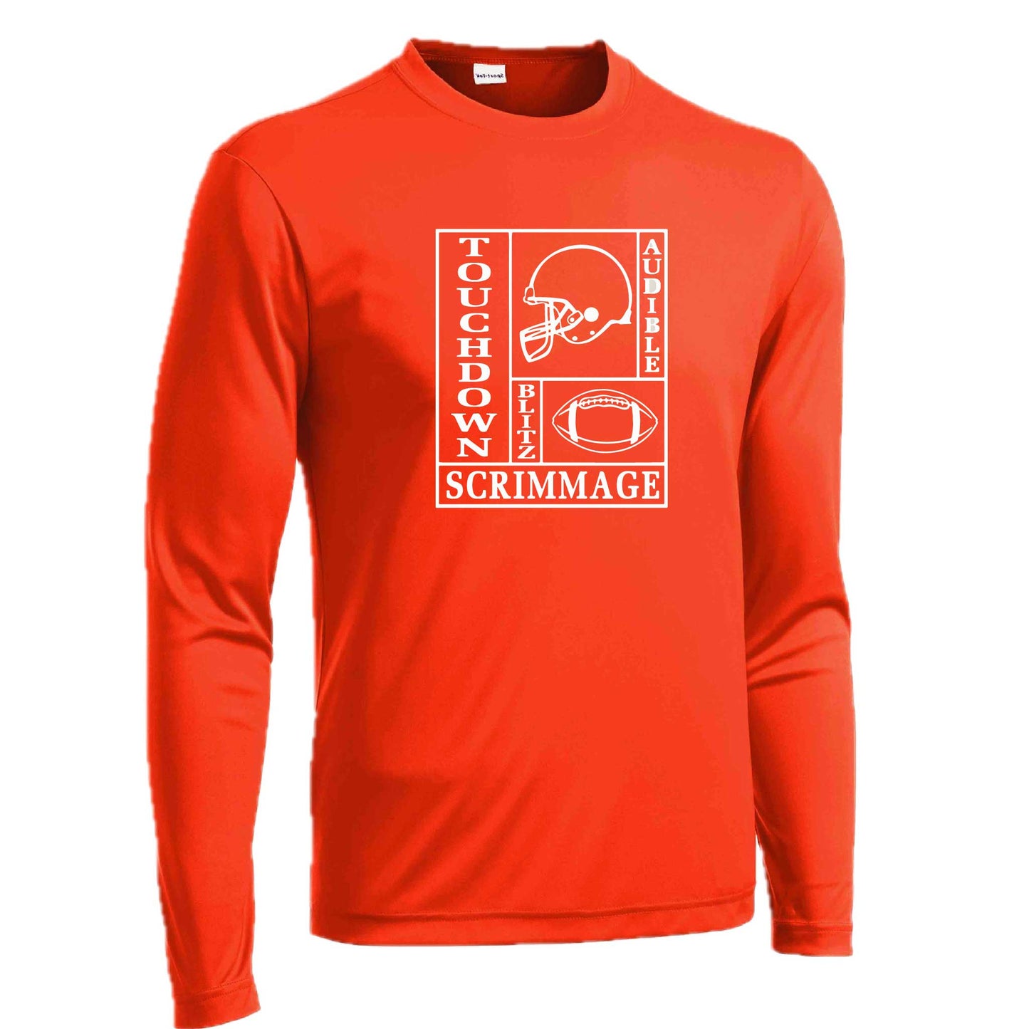 Football Zone | Men's Long Sleeve Football Shirt | 100% Polyester