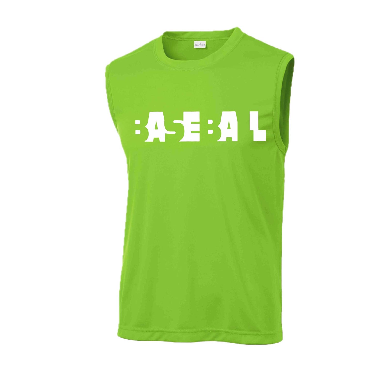 Change Up | Men's Sleeveless Athletic Baseball Performance T-Shirt | 100% Polyester
