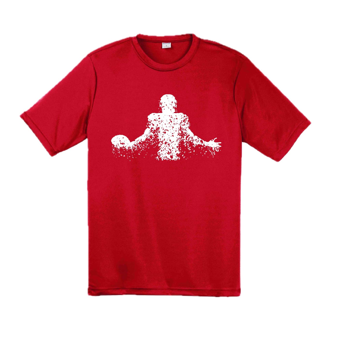 Coming Alive Football | Men's Short Sleeve Football T-Shirt | 100% Polyester