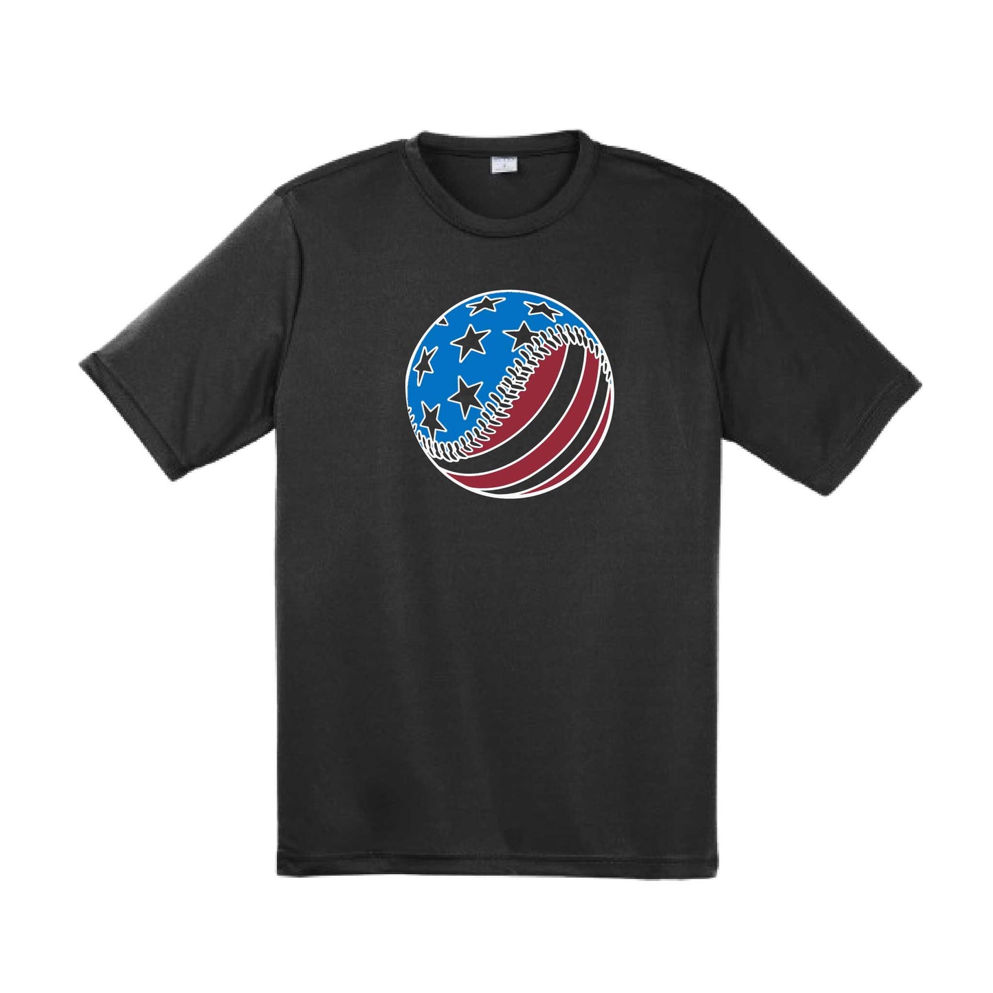 Fastball | Men's Short Sleeve Athletic Baseball Performance T-Shirt | 100% Polyester