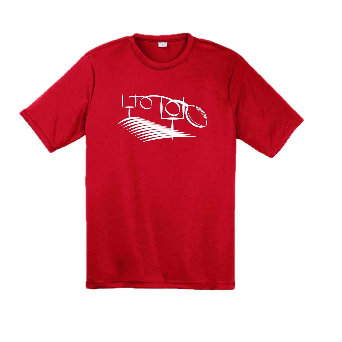 Football Field Goal | Men's Short Sleeve Football T-Shirt | 100% Polyester