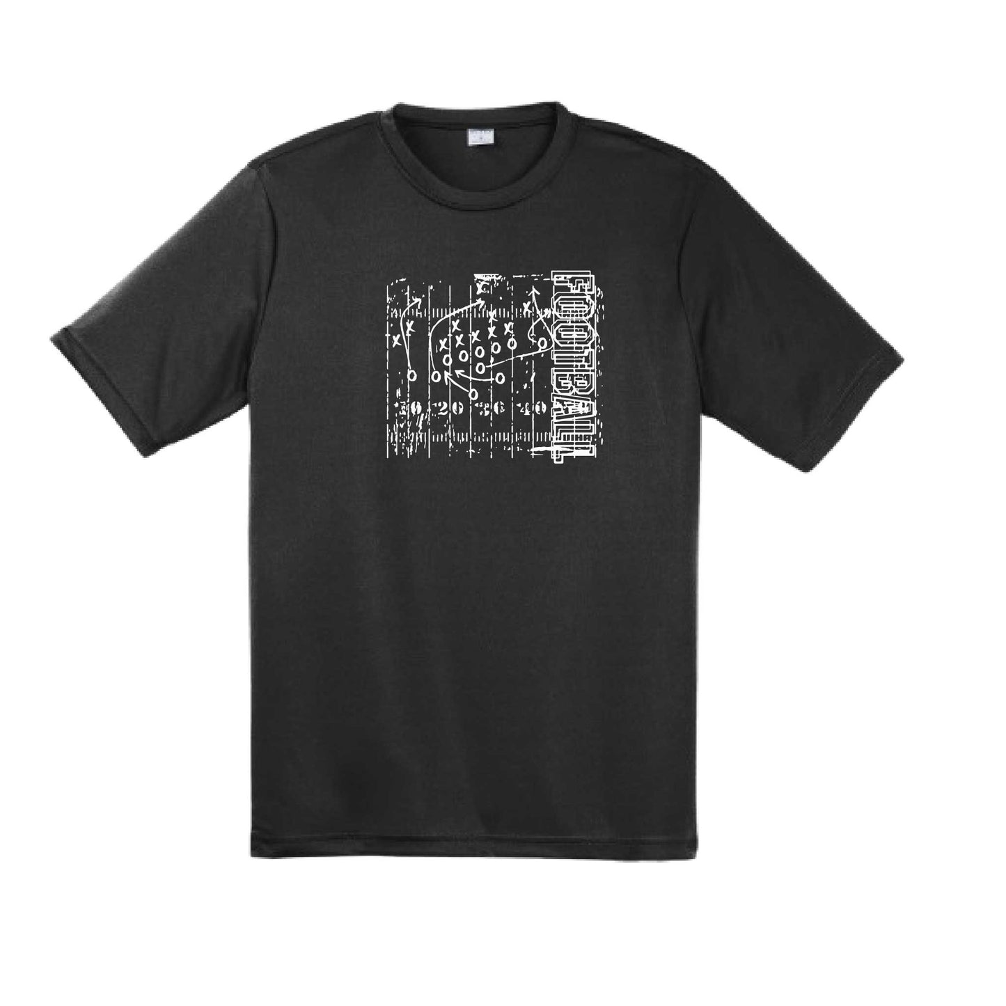 Football Field | Men's Short Sleeve Football T-Shirt | 100% Polyester
