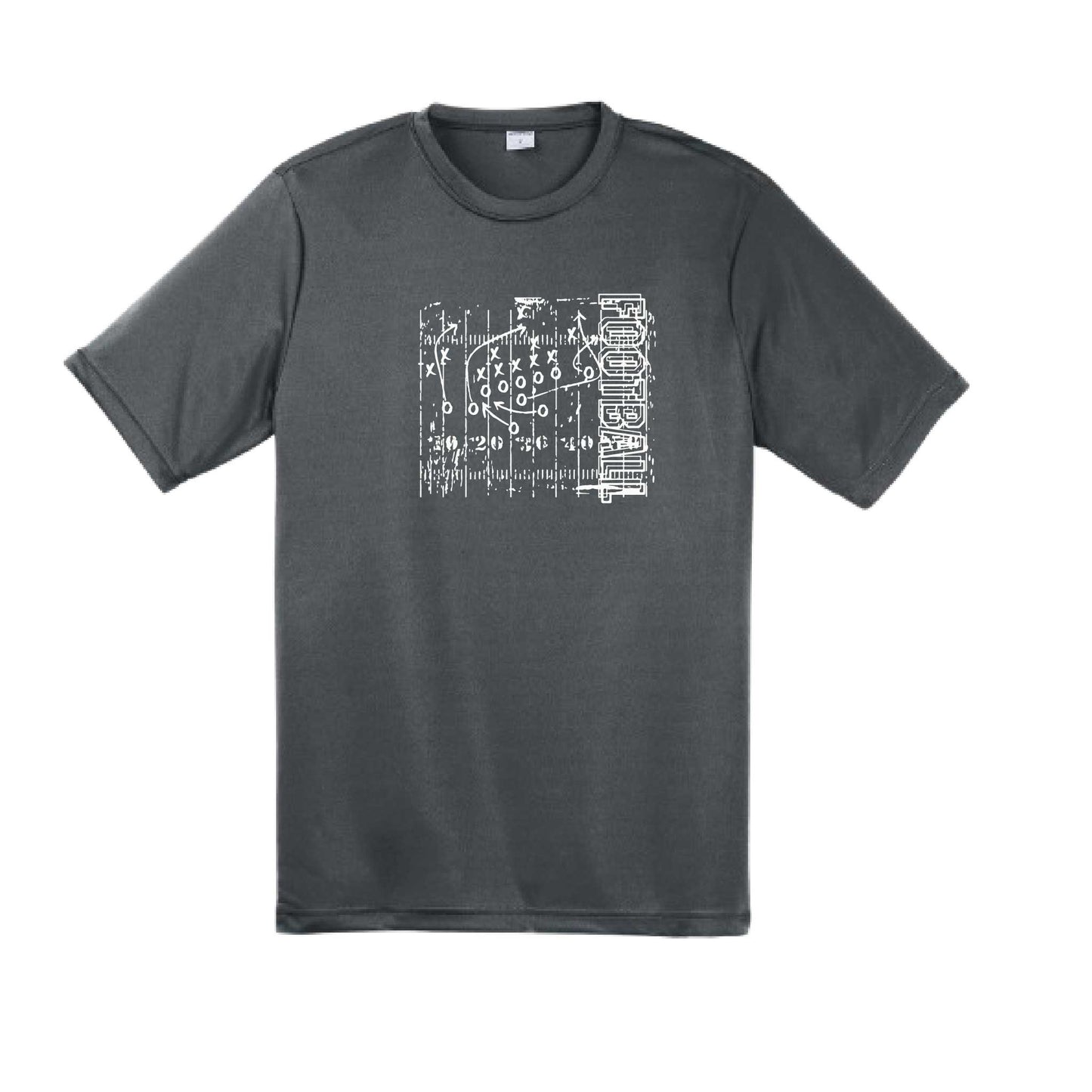 Football Field | Men's Short Sleeve Football T-Shirt | 100% Polyester