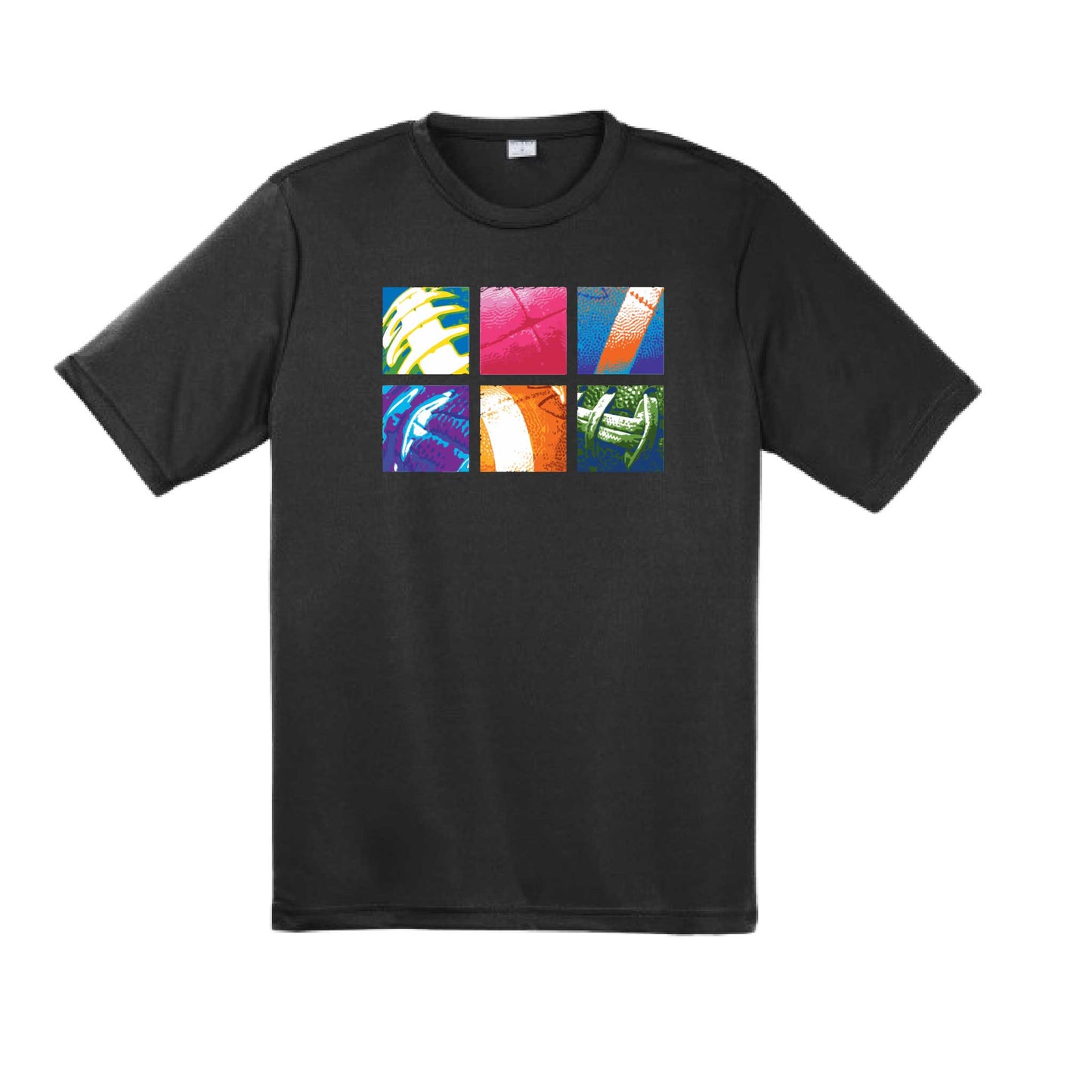 Football Squares | Men's Short Sleeve Football T-Shirt | 100% Polyester