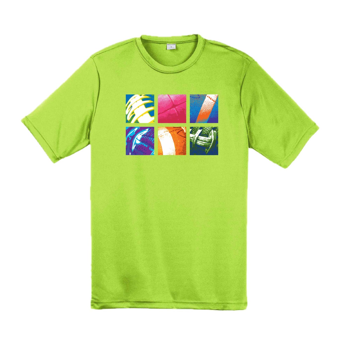 Football Squares | Men's Short Sleeve Football T-Shirt | 100% Polyester