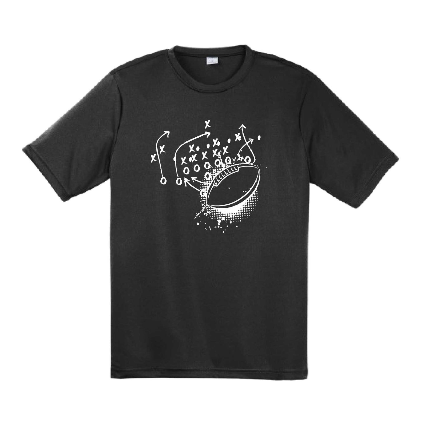 Football Playbook | Men's Short Sleeve Football T-Shirt | 100% Polyester