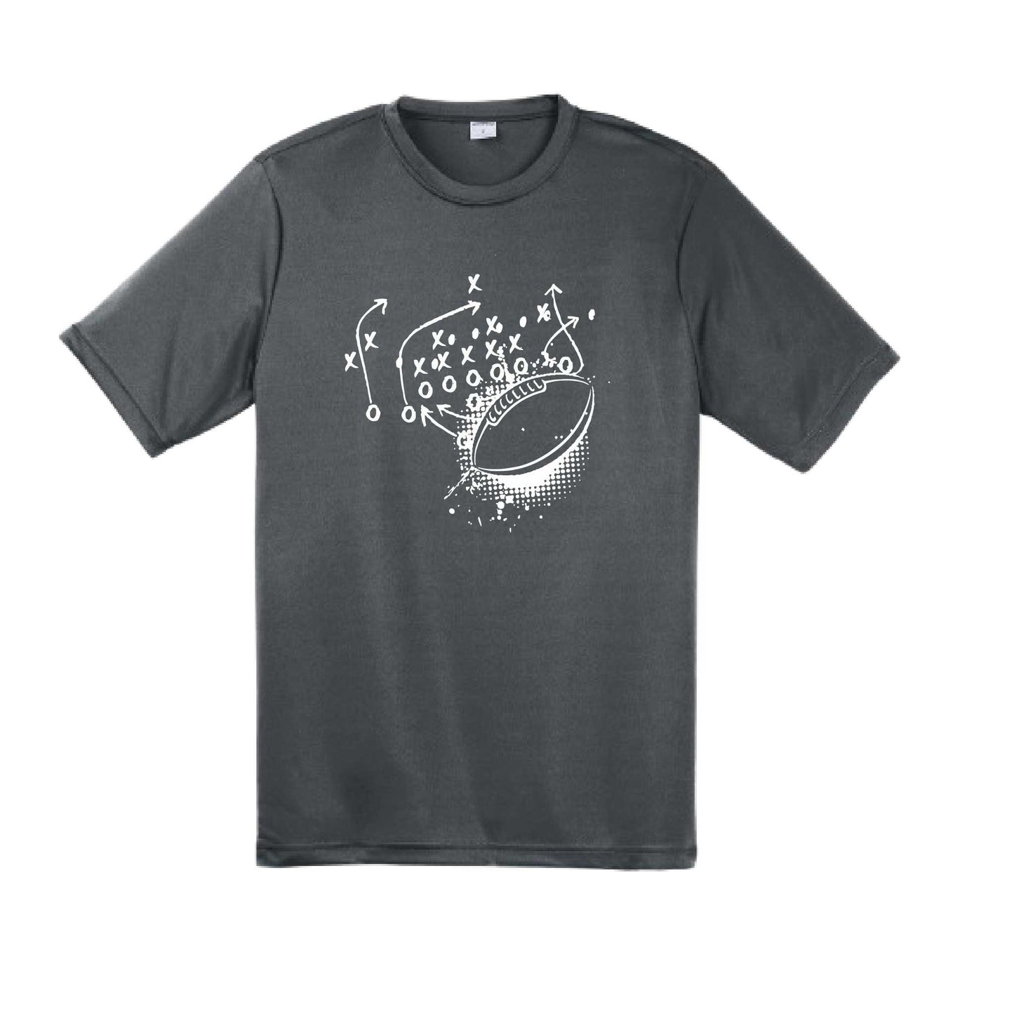 Football Playbook | Men's Short Sleeve Football T-Shirt | 100% Polyester
