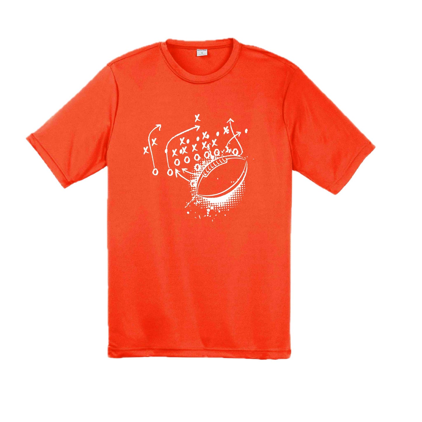 Football Playbook | Men's Short Sleeve Football T-Shirt | 100% Polyester