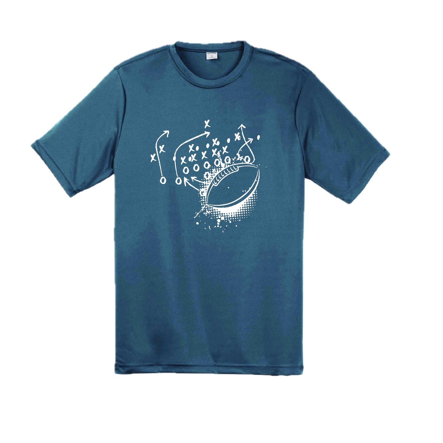 Football Playbook | Men's Short Sleeve Football T-Shirt | 100% Polyester