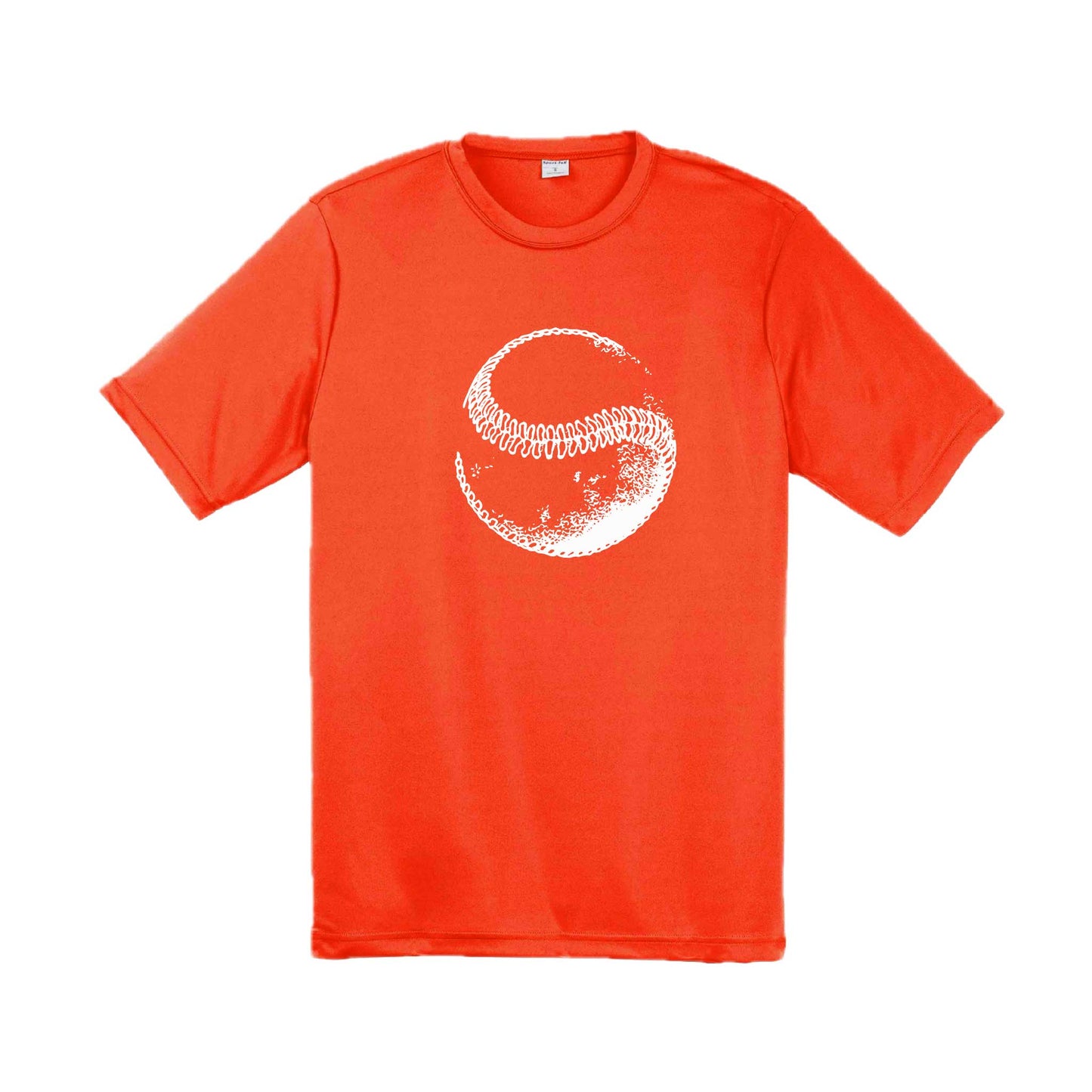Retro Curveball | Men's Short Sleeve Athletic Baseball Performance T-Shirt | 100% Polyester
