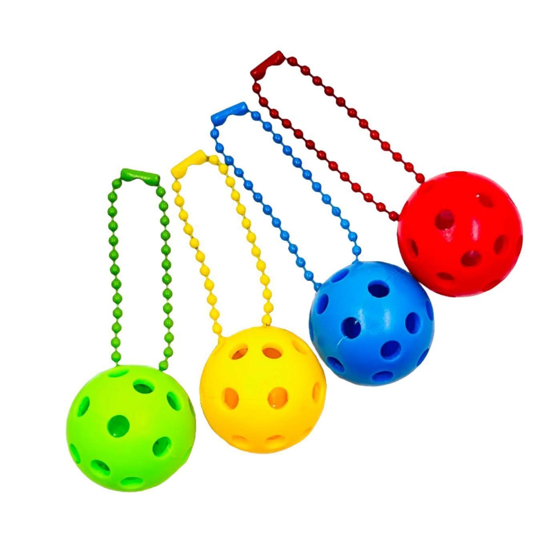 Micro Pickleball Bag Tags (Matching Chains) | Fun Pickleball Gifts
