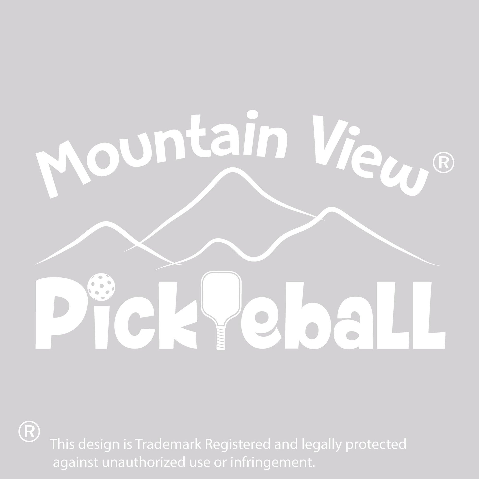 Mountain View Pickleball Club | Men's Short Sleeve Pickleball Performance T-Shirt | 100% Polyester