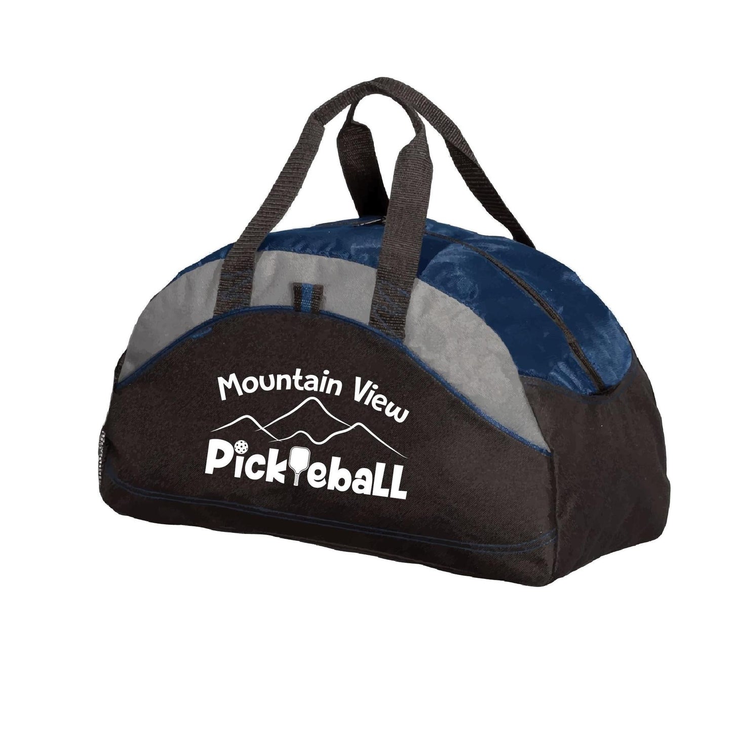 Mountain View Pickleball Club | Pickleball Sports Duffel | Medium Size Court Bag