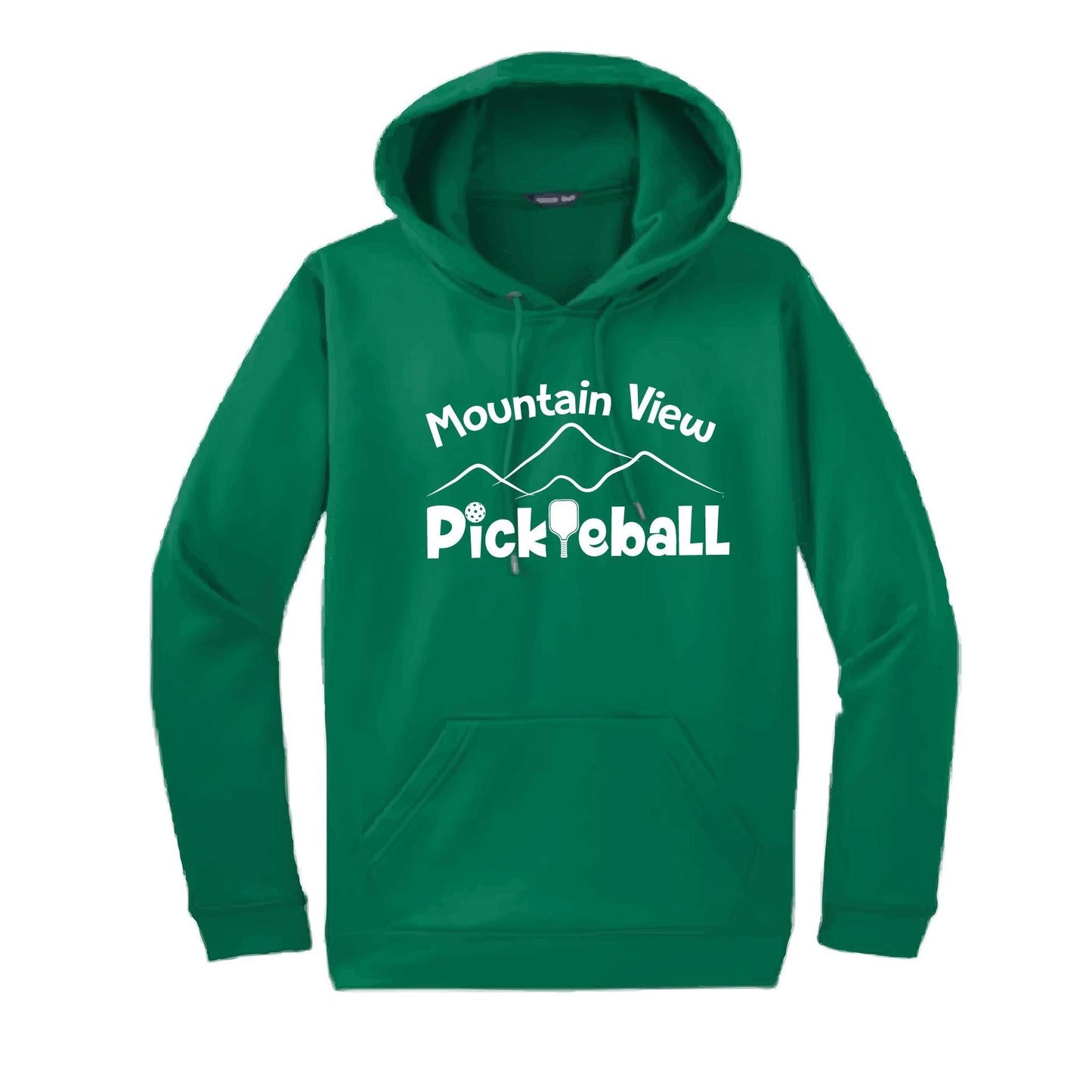 Mountain View Pickleball Club | Unisex Hoodie Pickleball Sweatshirt | 50% Cotton 50% Polyester