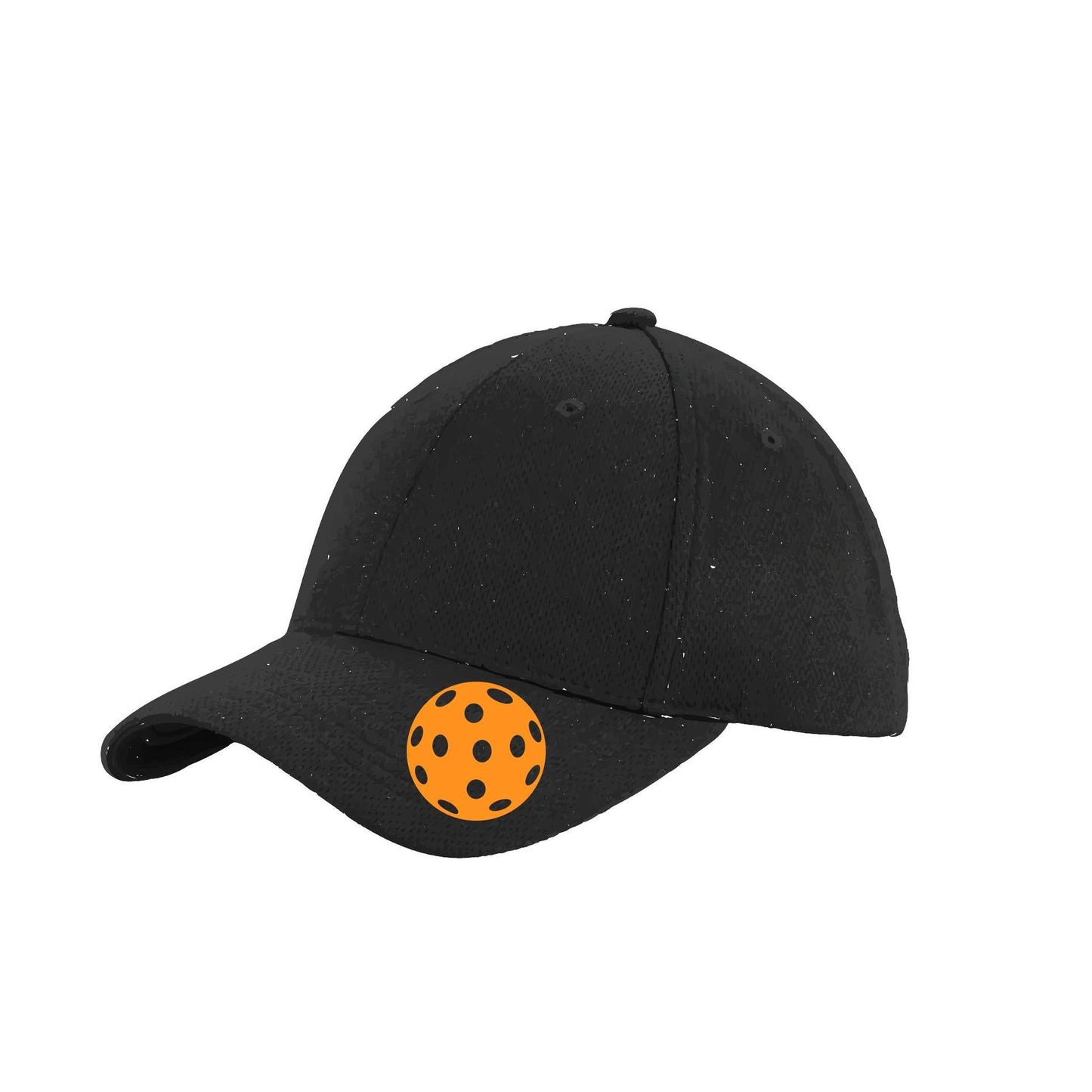 Orange Pickleball (Customizable) | Pickleball Hat | Moisture-Wicking 100% Polyester