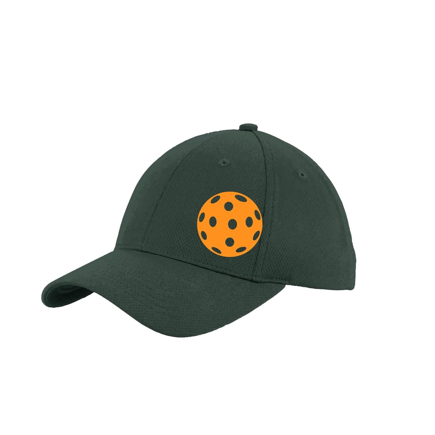 Orange Pickleball (Customizable) | Pickleball Hat | Moisture-Wicking 100% Polyester