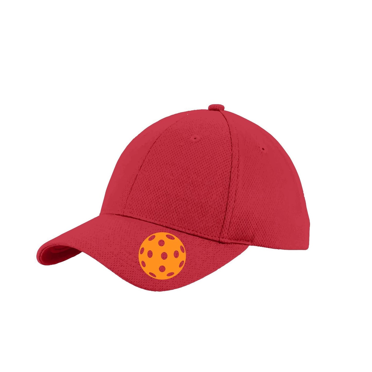 Orange Pickleball (Customizable) | Pickleball Hat | Moisture-Wicking 100% Polyester
