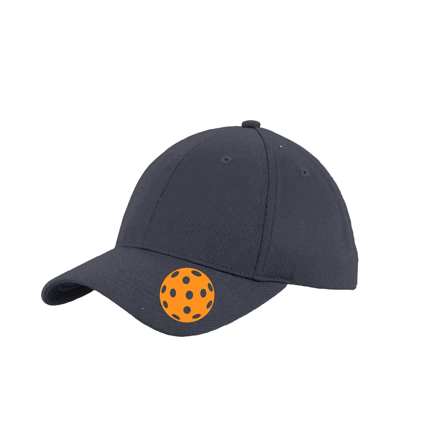 Orange Pickleball (Customizable) | Pickleball Hat | Moisture-Wicking 100% Polyester