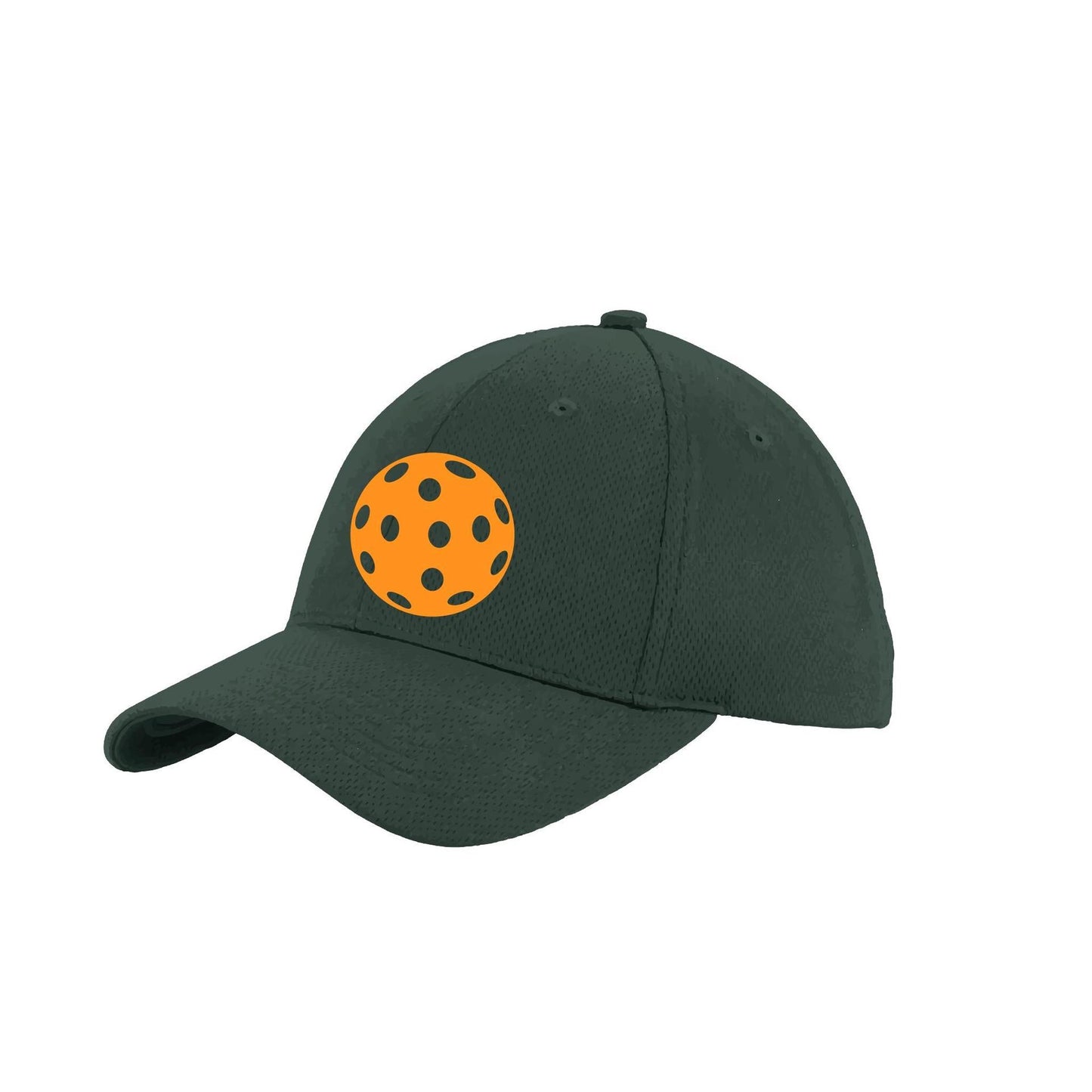 Orange Pickleball (Customizable) | Pickleball Hat | Moisture-Wicking 100% Polyester