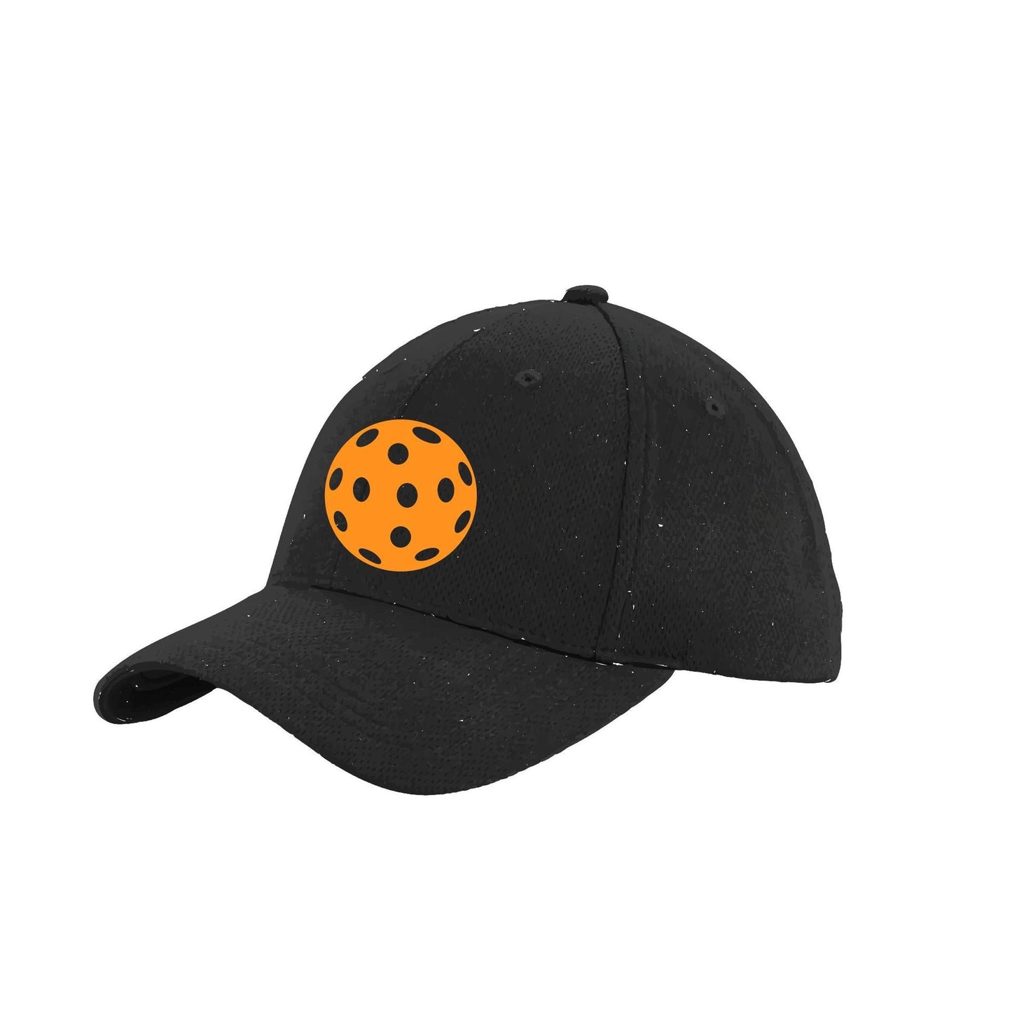 Orange Pickleball (Customizable) | Pickleball Hat | Moisture-Wicking 100% Polyester