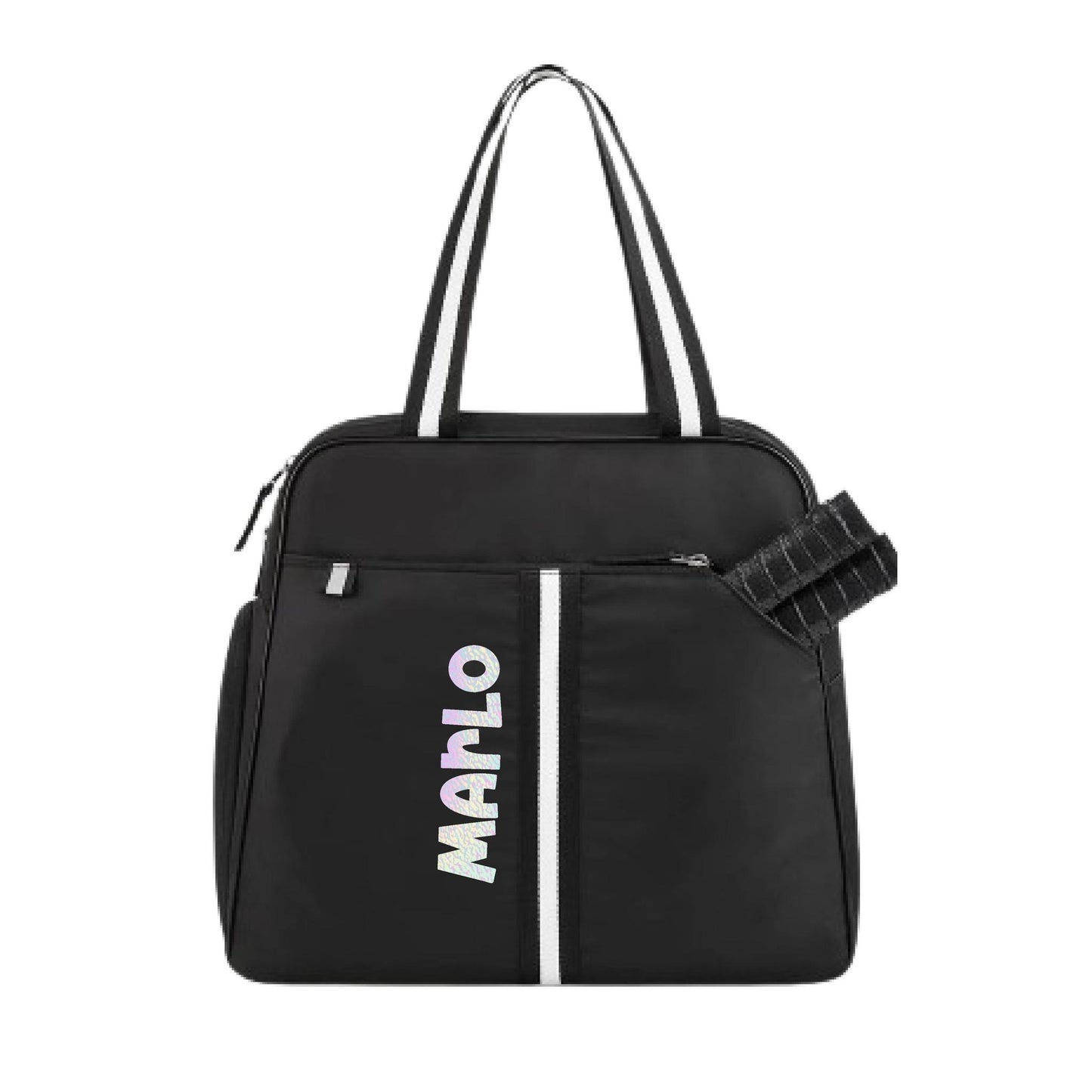 "Oxford" Black Pickleball Bag (Free Customization) | Pickleball Sports Bag | Medium Size Court Bag