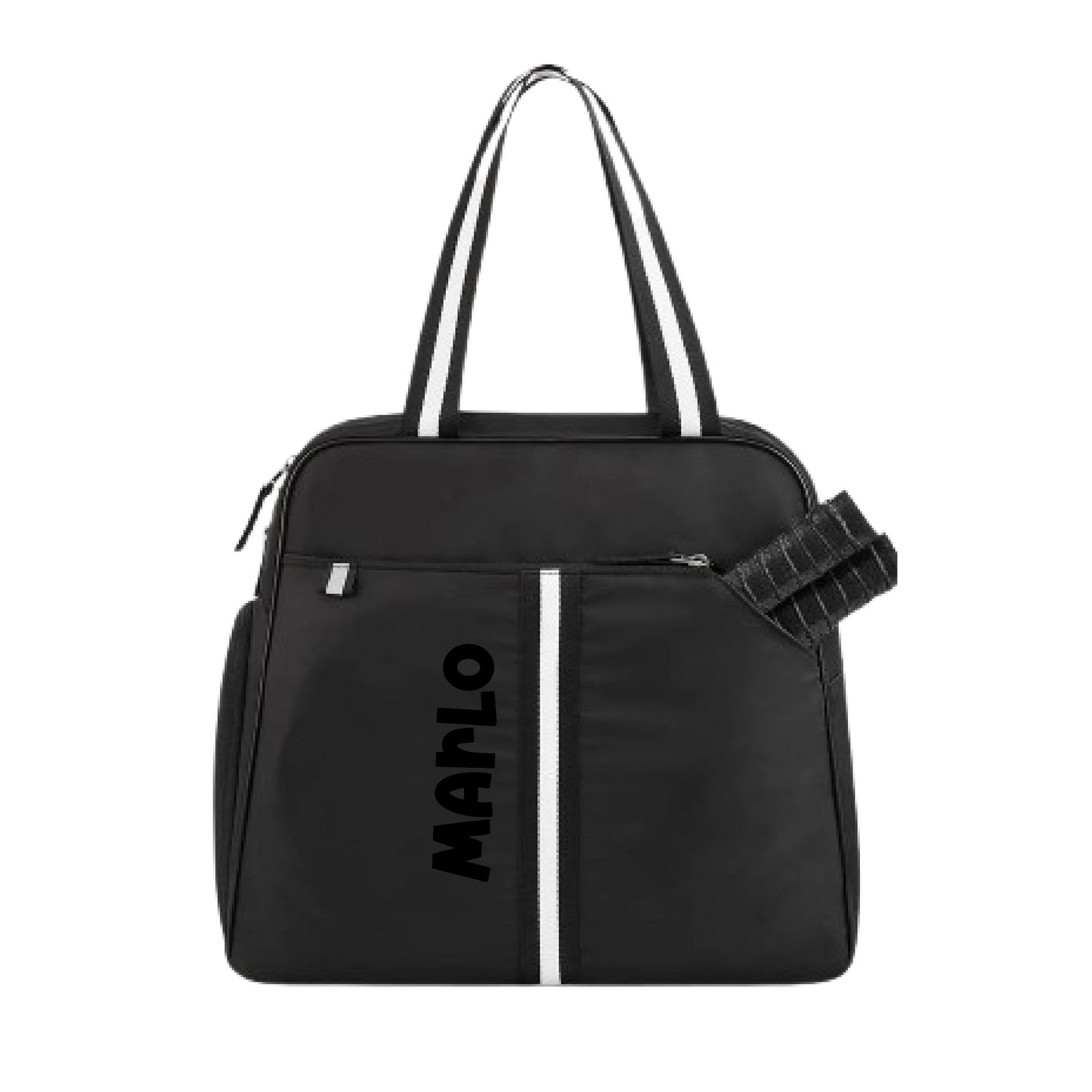 "Oxford" Black Pickleball Bag (Free Customization) | Pickleball Sports Bag | Medium Size Court Bag