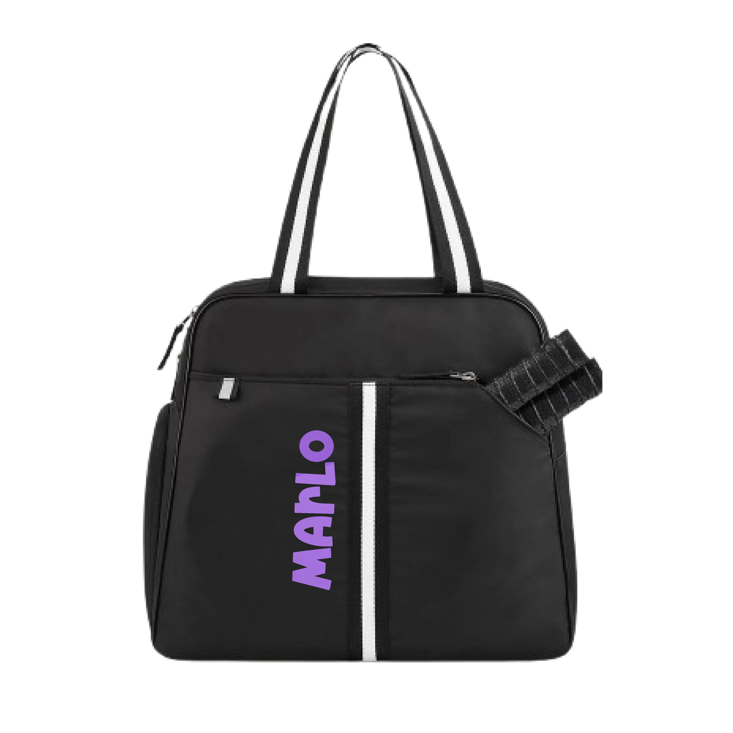 "Oxford" Black Pickleball Bag (Free Customization) | Pickleball Sports Bag | Medium Size Court Bag
