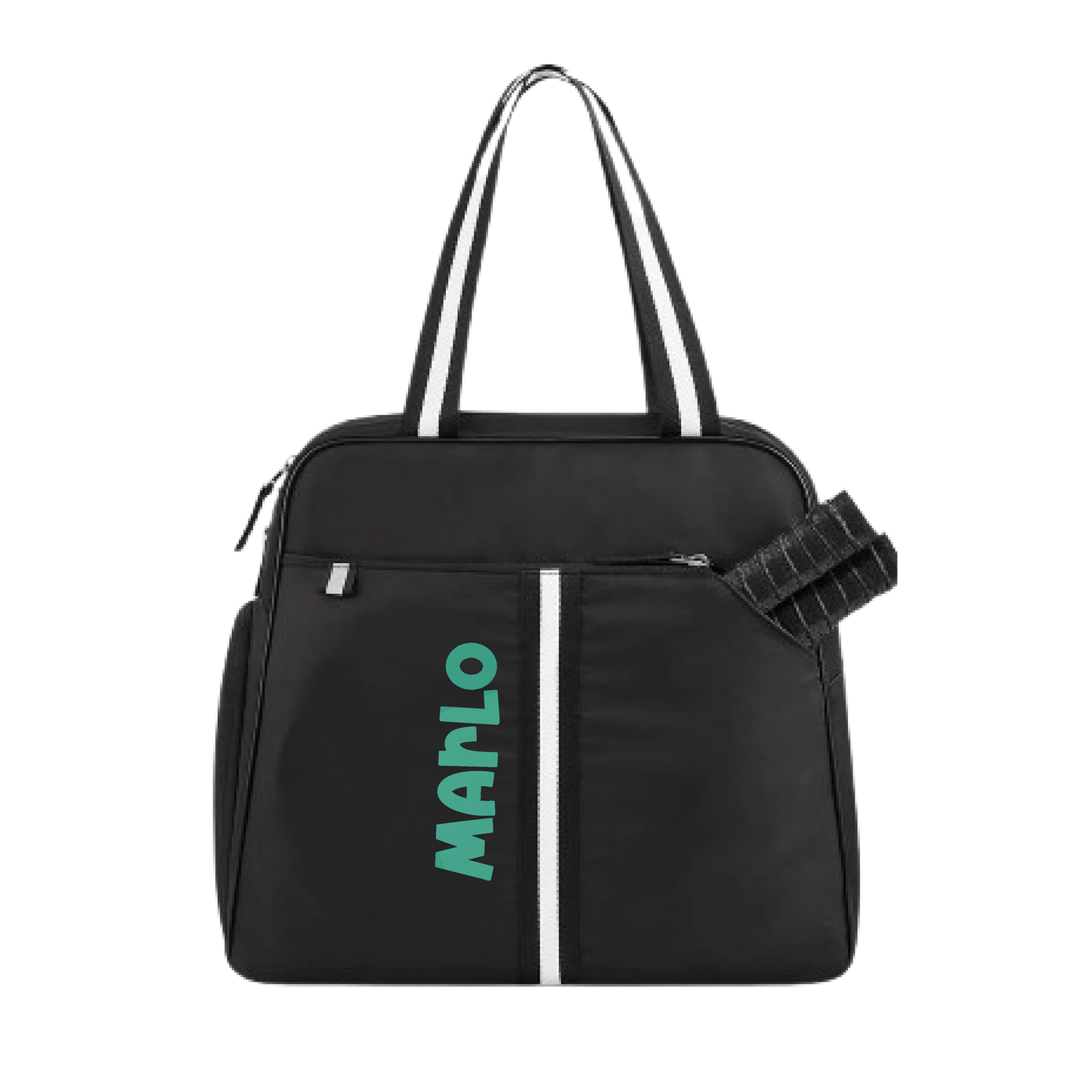 "Oxford" Black Pickleball Bag (Free Customization) | Pickleball Sports Bag | Medium Size Court Bag