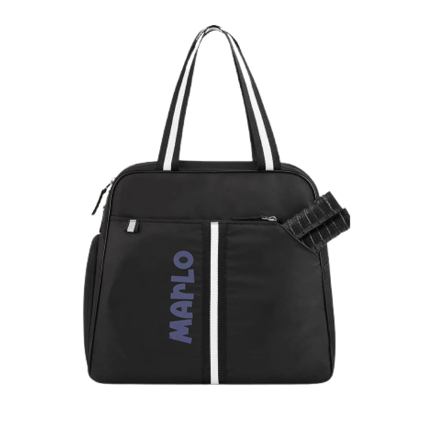 "Oxford" Black Pickleball Bag (Free Customization) | Pickleball Sports Bag | Medium Size Court Bag