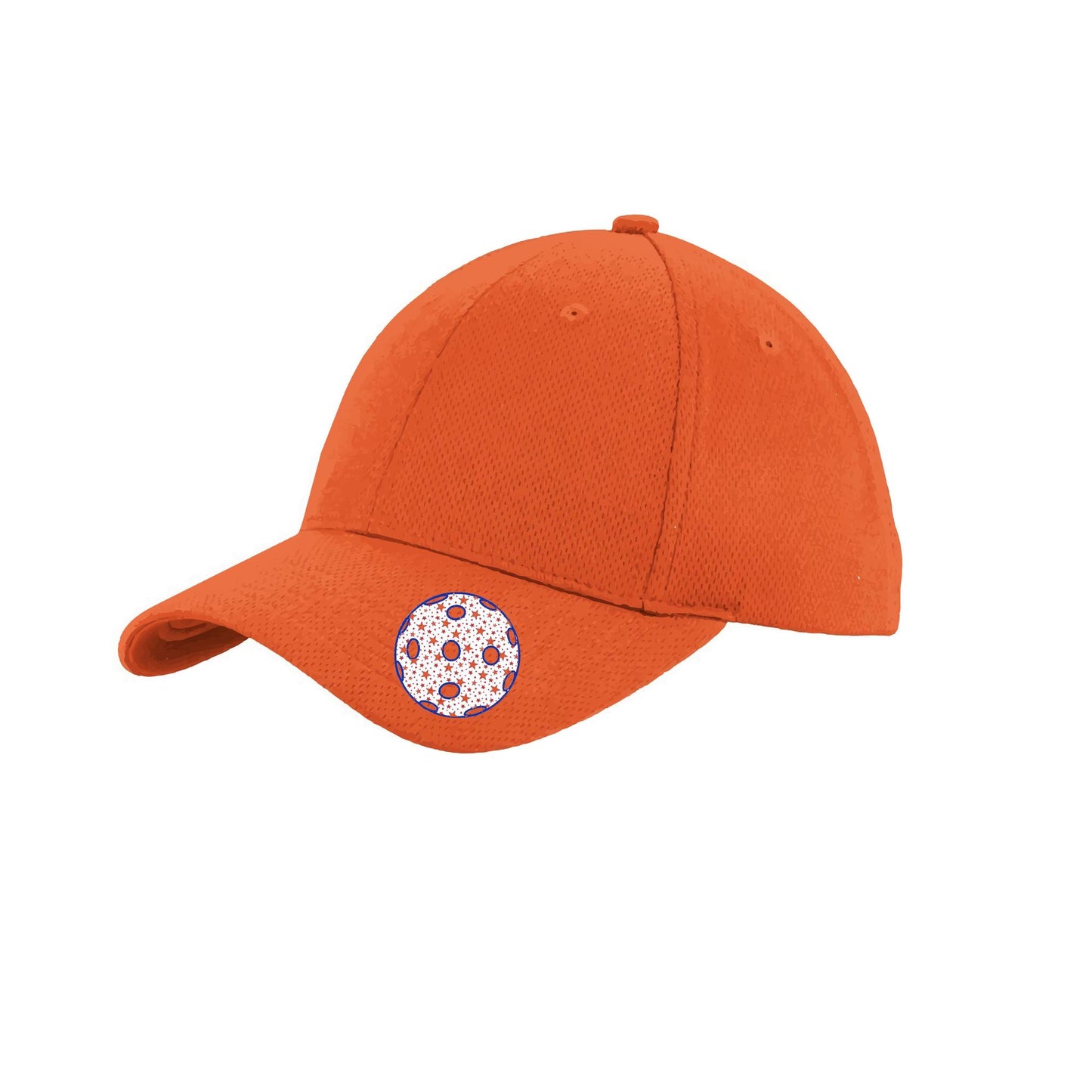 Patriotic Star Pickleball (Customizable) | Pickleball Hat | Moisture-Wicking 100% Polyester