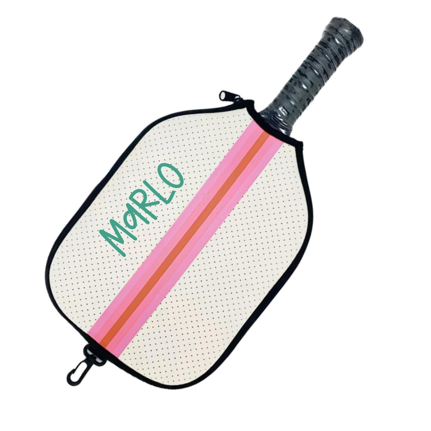"Pearl Queen" Pickleball Paddle Cover | Personalized Pickleball Paddle Cover | Court Paddle Cover