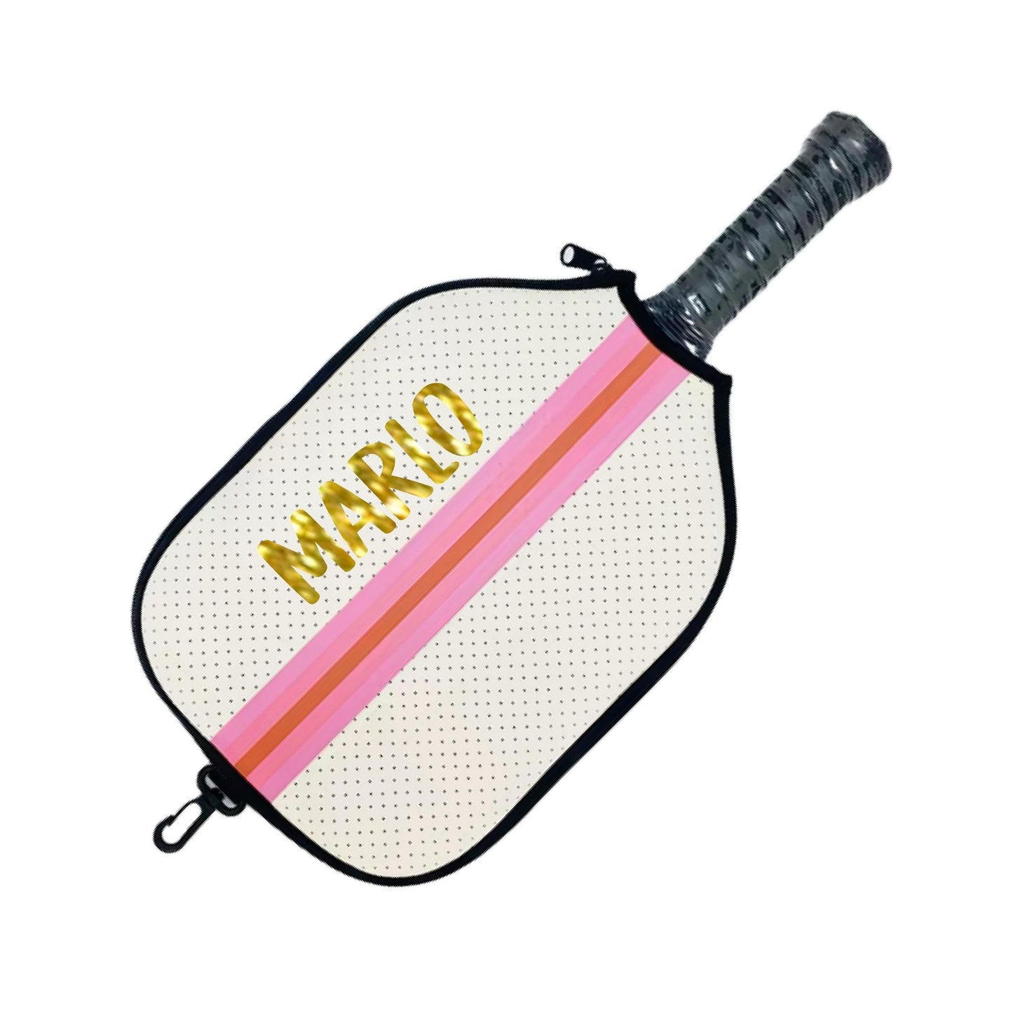 "Pearl Queen" Pickleball Paddle Cover | Personalized Pickleball Paddle Cover | Court Paddle Cover