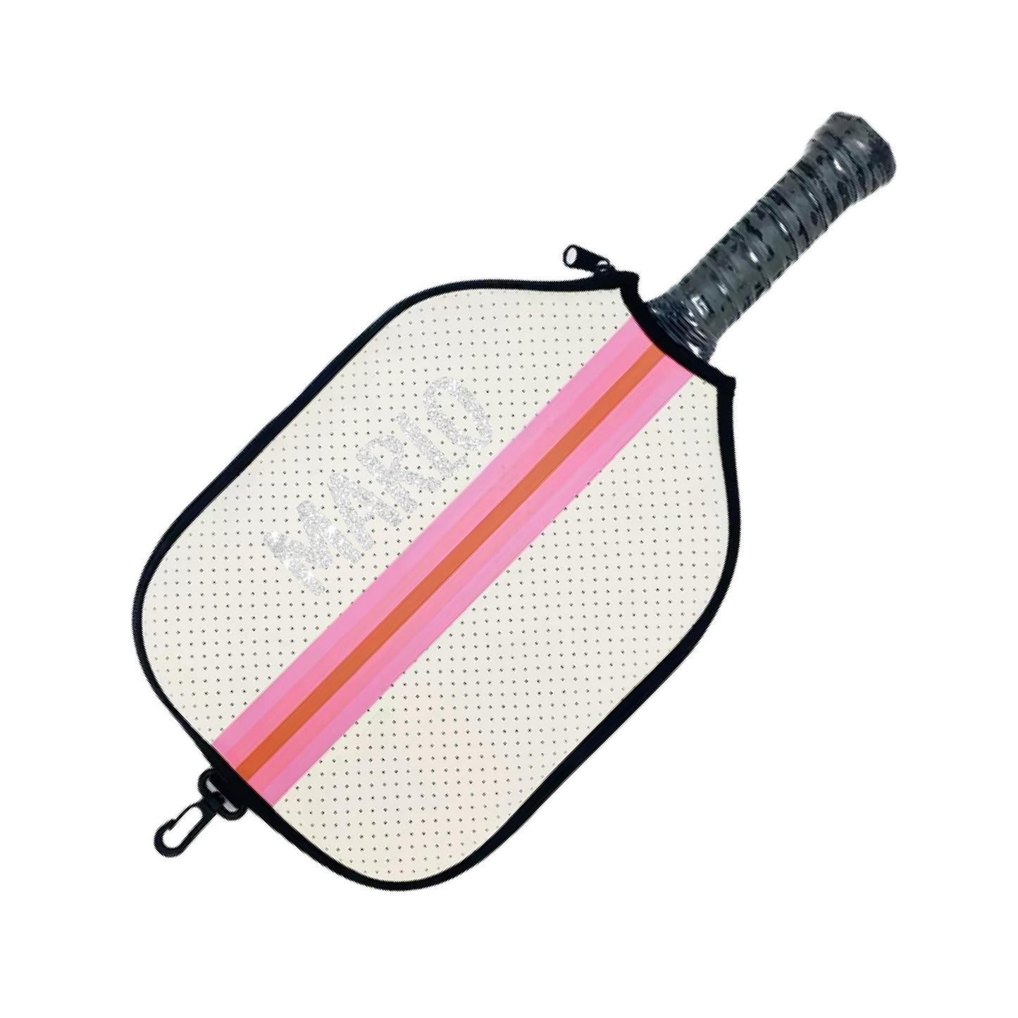 "Pearl Queen" Pickleball Paddle Cover | Personalized Pickleball Paddle Cover | Court Paddle Cover