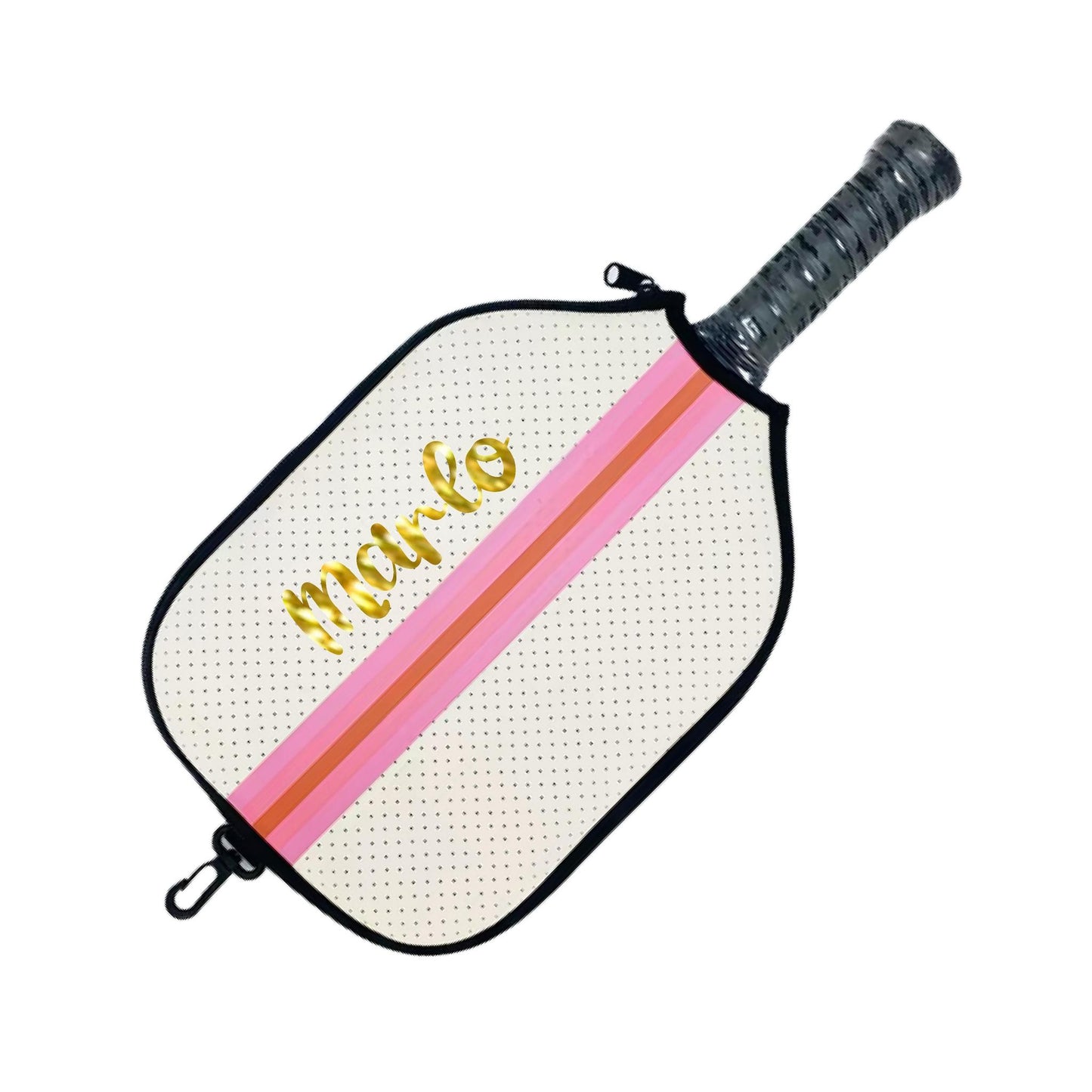 "Pearl Queen" Pickleball Paddle Cover | Personalized Pickleball Paddle Cover | Court Paddle Cover