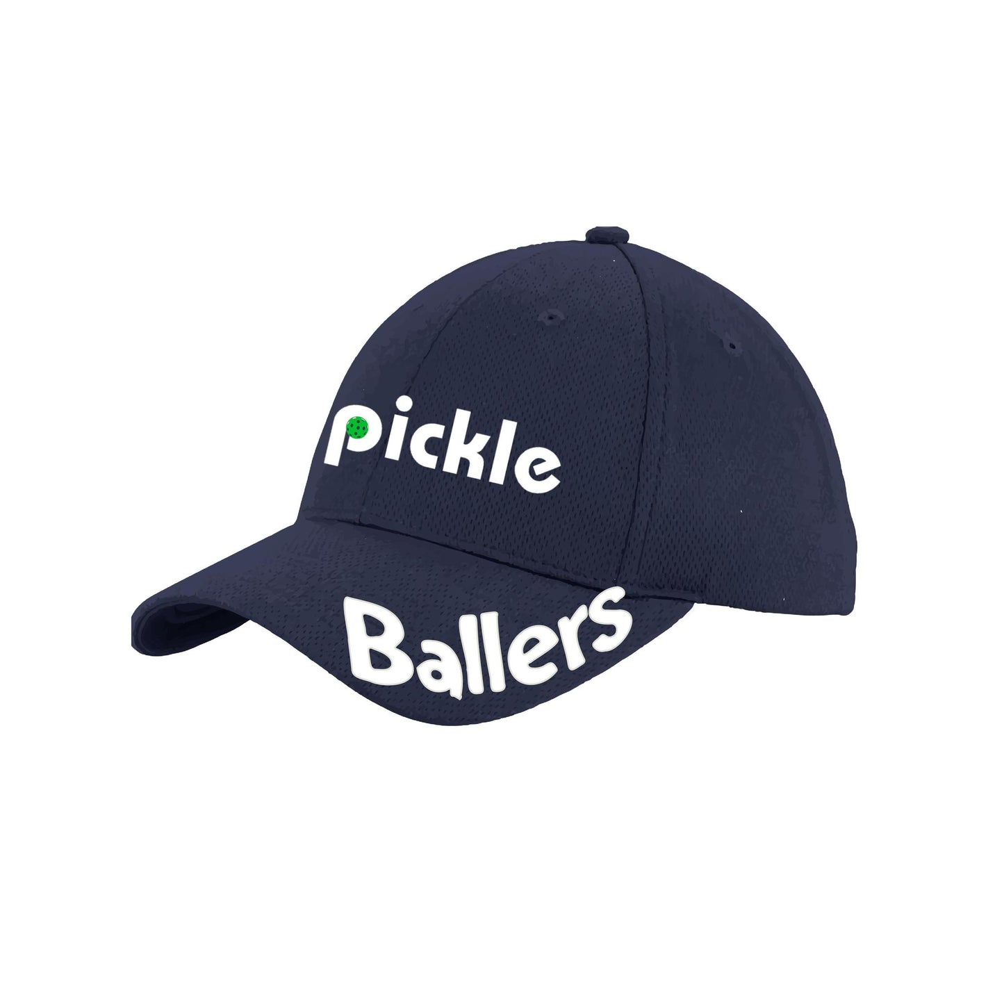 Pickle Ballers | Pickleball Hat | Moisture-Wicking 100% Polyester