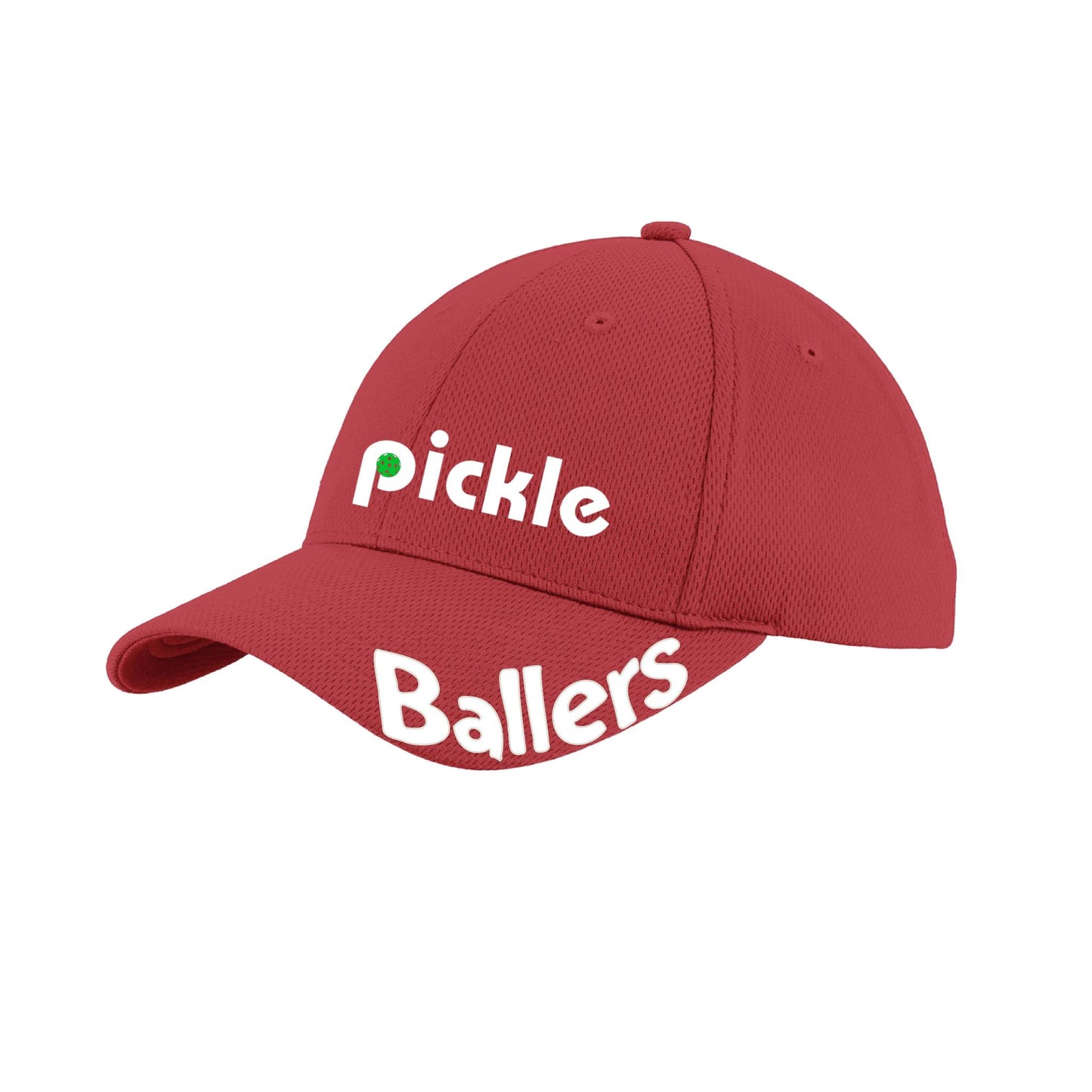 Pickle Ballers | Pickleball Hat | Moisture-Wicking 100% Polyester
