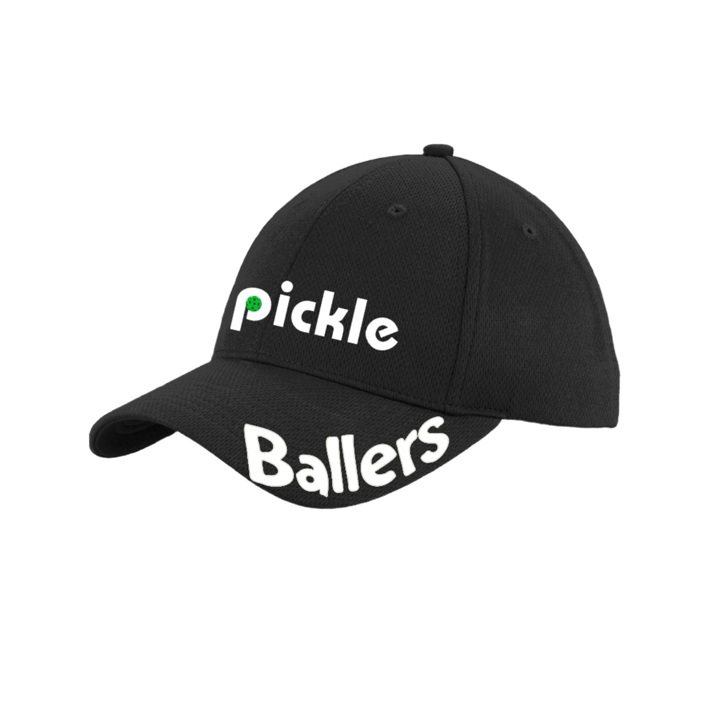 Pickle Ballers | Pickleball Hat | Moisture-Wicking 100% Polyester
