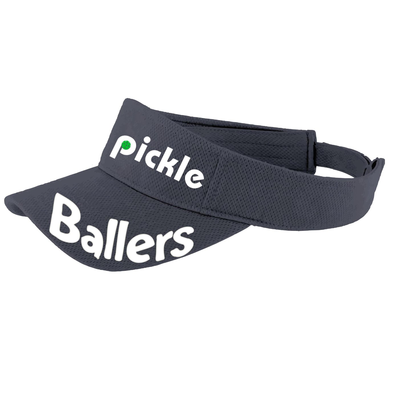 Pickle Ballers | Pickleball Visors | Moisture Wicking 100% Polyester