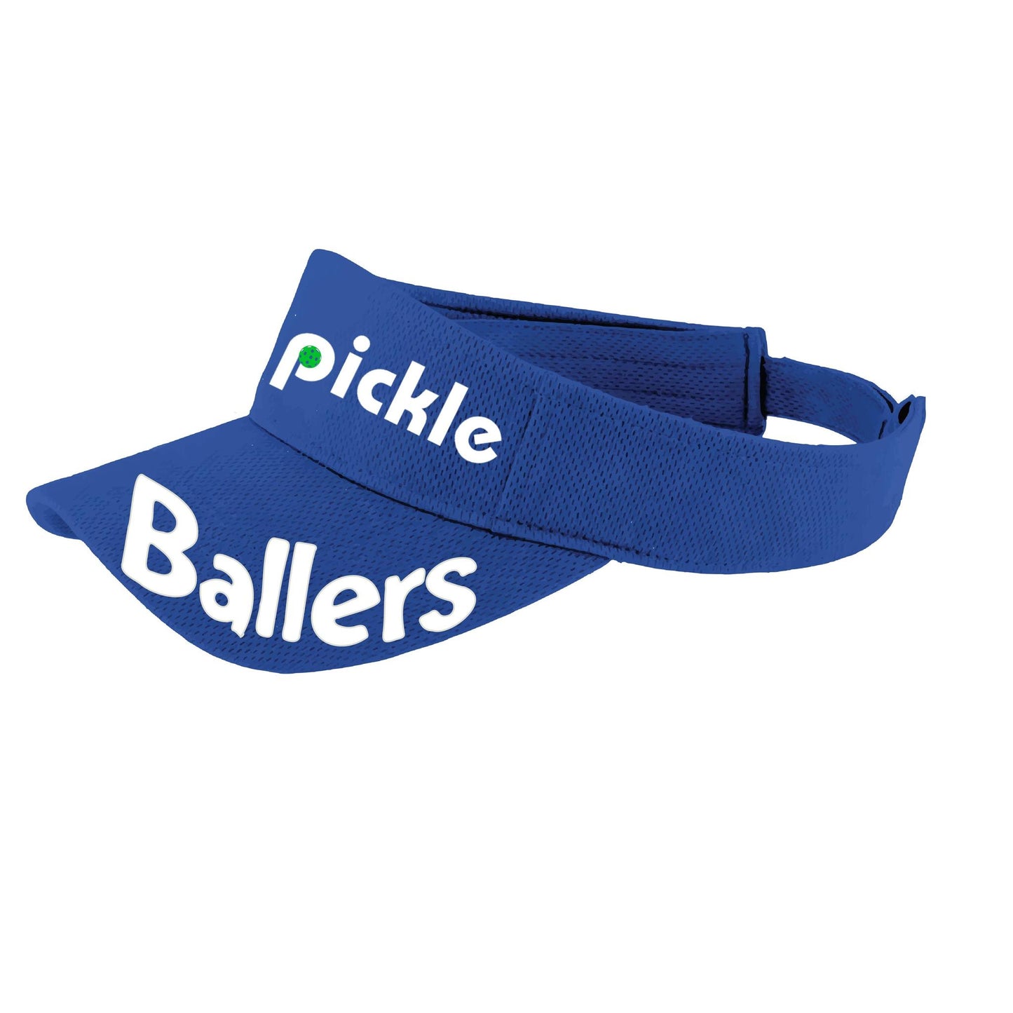 Pickle Ballers | Pickleball Visors | Moisture Wicking 100% Polyester
