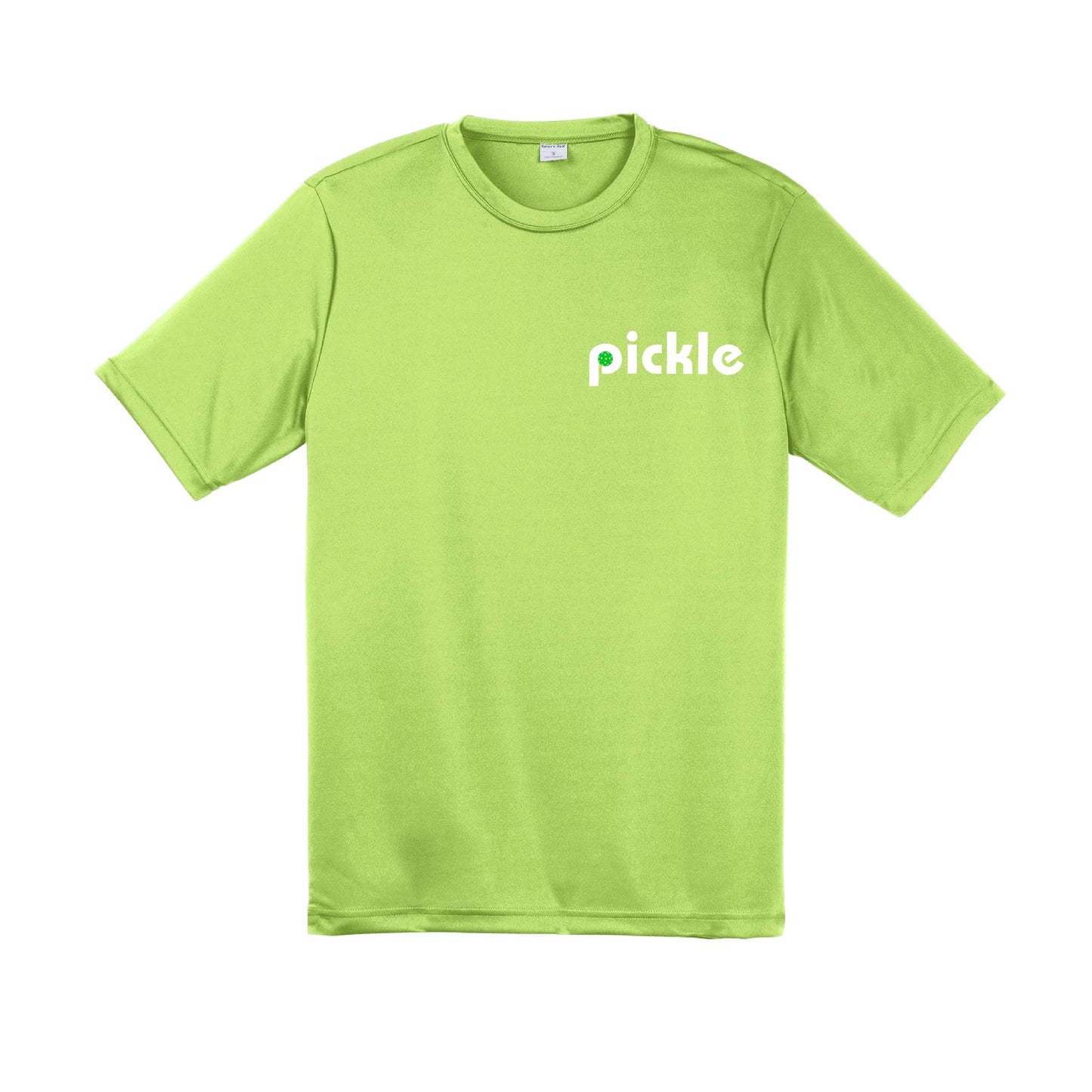Pickle (Customizable) | Men’s Short Sleeve Pickleball Performance T-Shirts | 100% Polyester