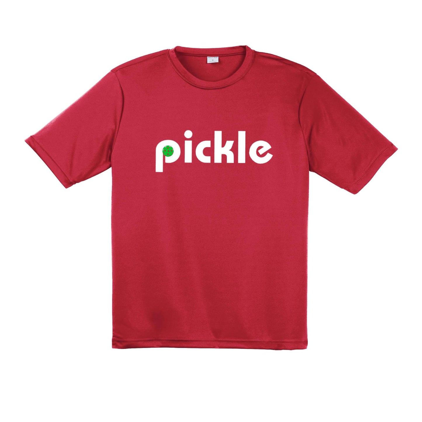 Pickle (Customizable) | Men’s Short Sleeve Pickleball Performance T-Shirts | 100% Polyester
