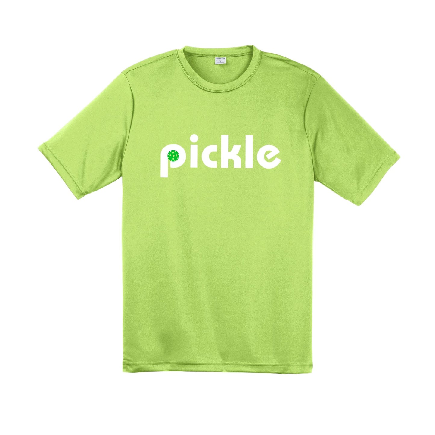 Pickle (Customizable) | Men’s Short Sleeve Pickleball Performance T-Shirts | 100% Polyester